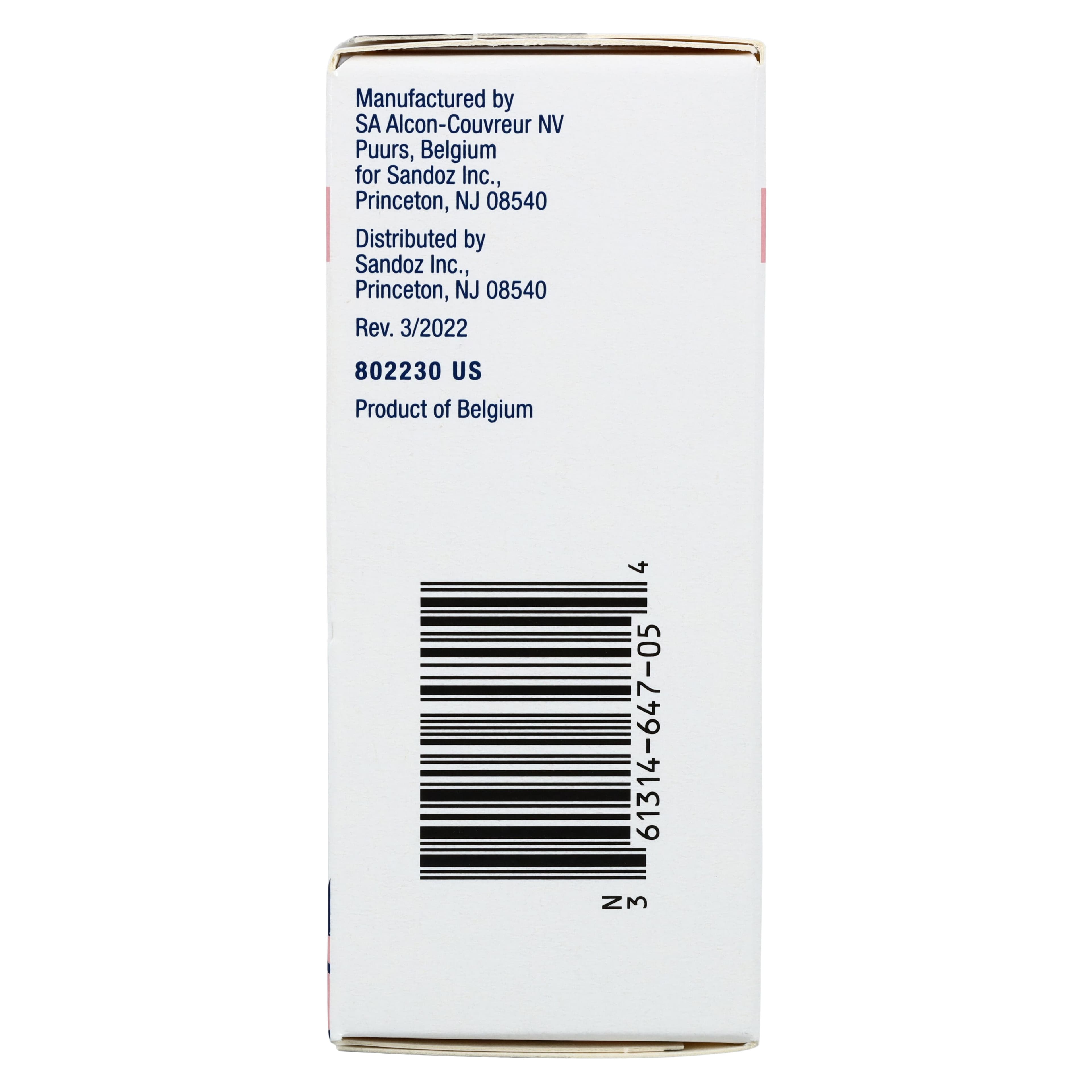 Tobramycin/Dexamethasone Ophthalmic Solution 0.3%/0.1%, 5 mL Bottle thumbnail 3
