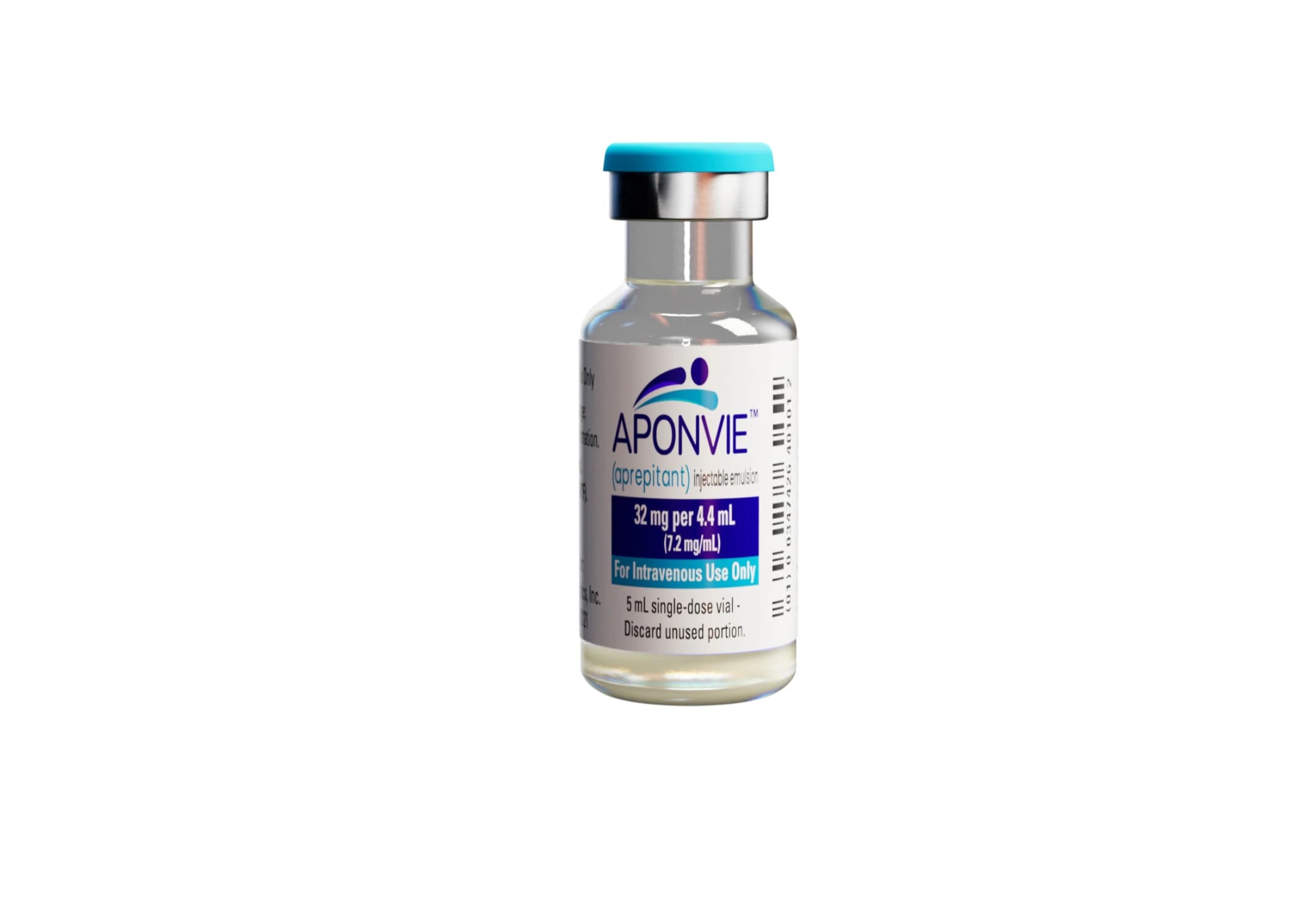 Aponvie (Aprepitant) Injection, 32 mg/5 mL (7.2 mg/mL), Single-Dose Vial, 10/Package - Aponvie (Aprepitant) Inj SDV - Image 1