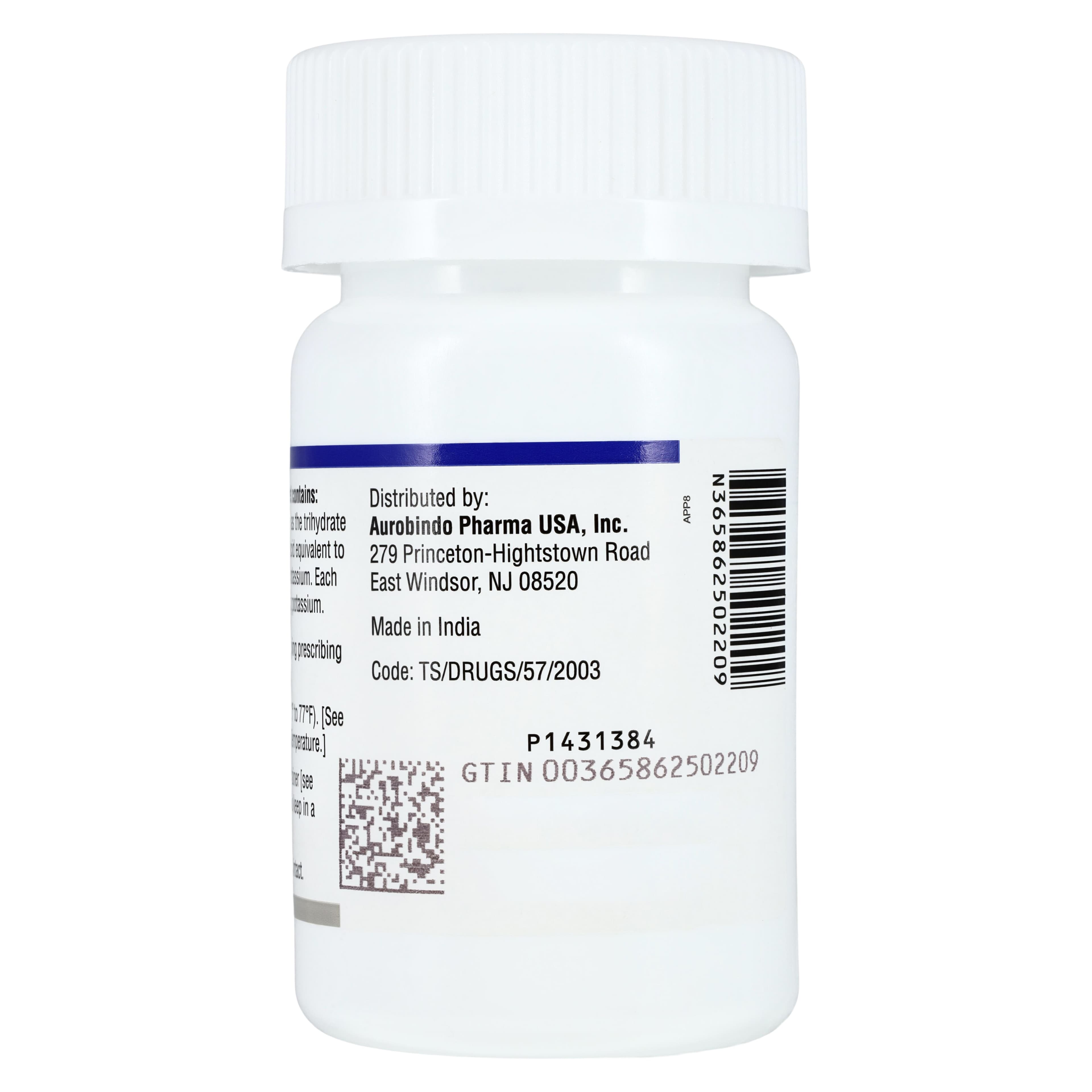 Amoxicillin/Clavulanate Tablets 500/125mg, 20 Tablets/Bottle, Lannett thumbnail 3