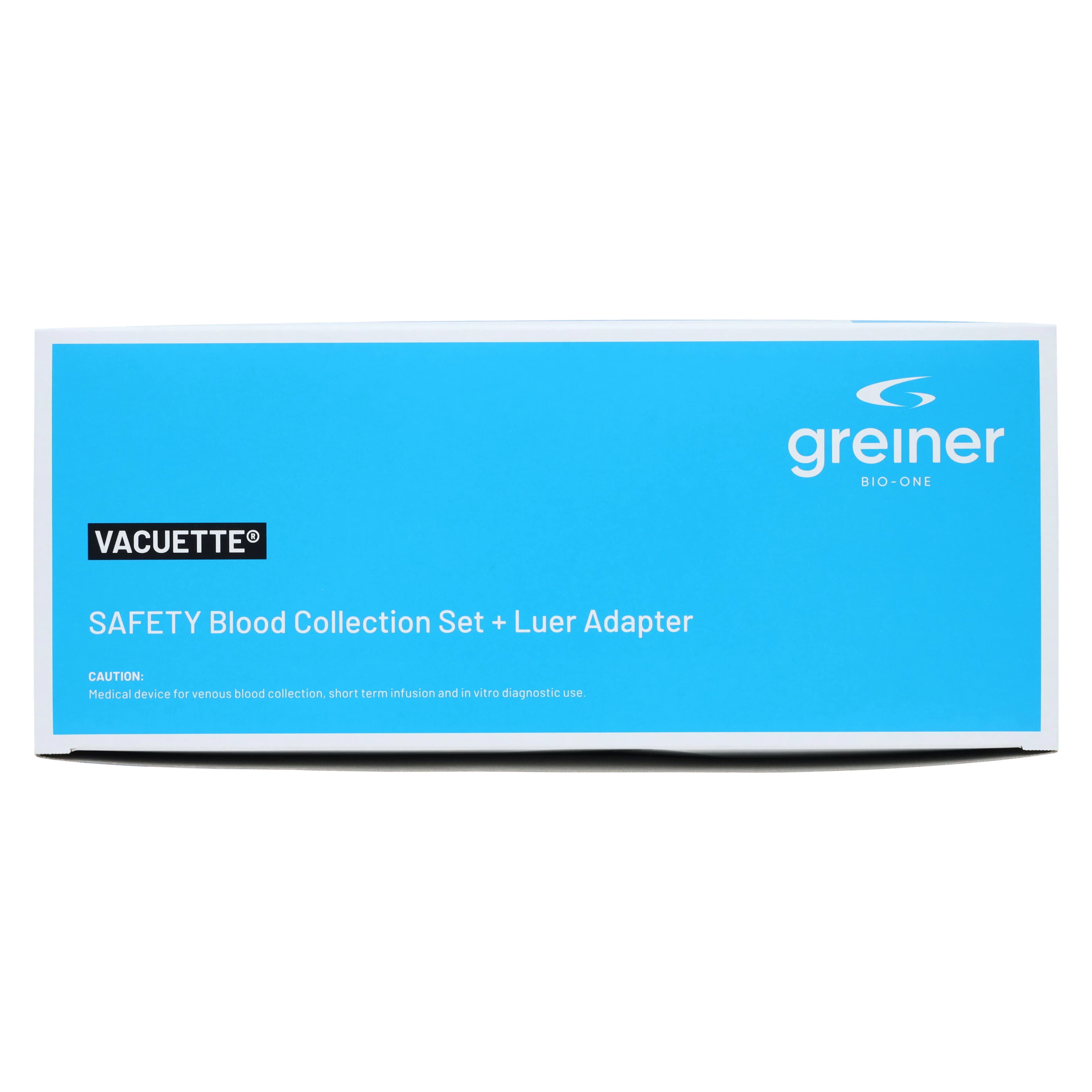 Vacuette Blood Collection Set, 23G x 3/4", Safety Blue, 90/Box thumbnail 4