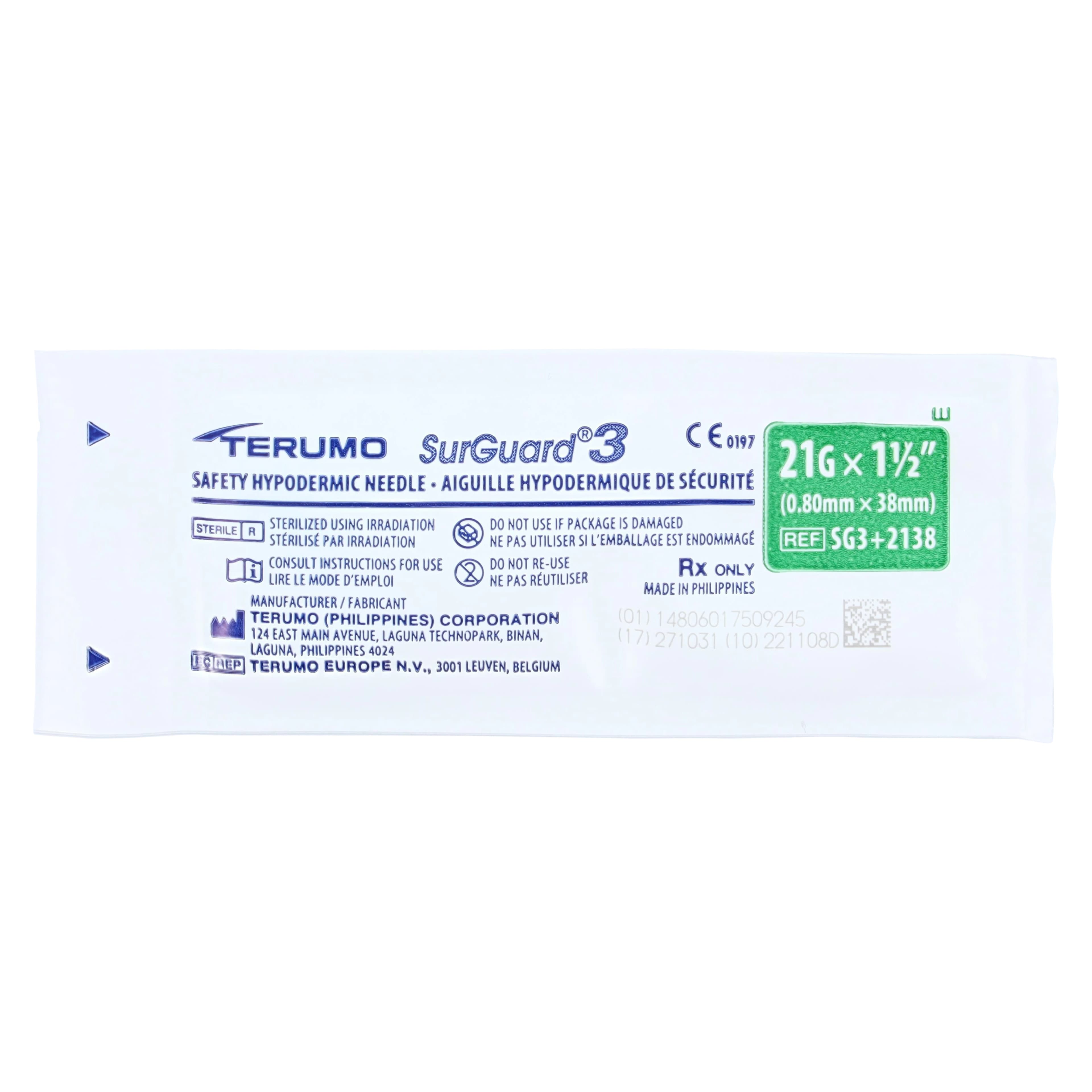 Naloxone HCl Injection 1mg/mL Prefilled Syringe, 21G x 1.5", 2mL, Each thumbnail 5
