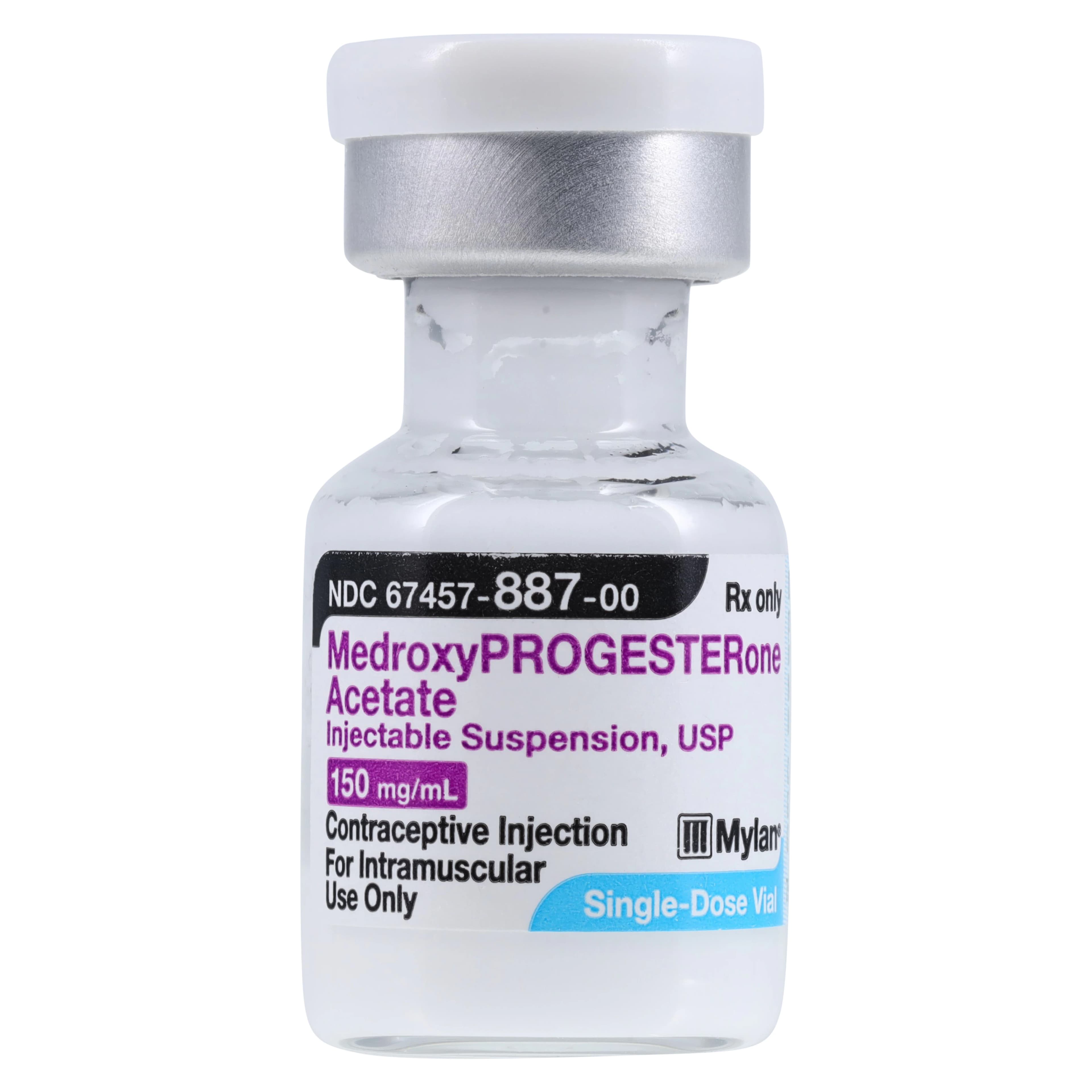 Medroxyprogesterone Acetate Injection 150mg/mL SDV 1mL Each thumbnail 3