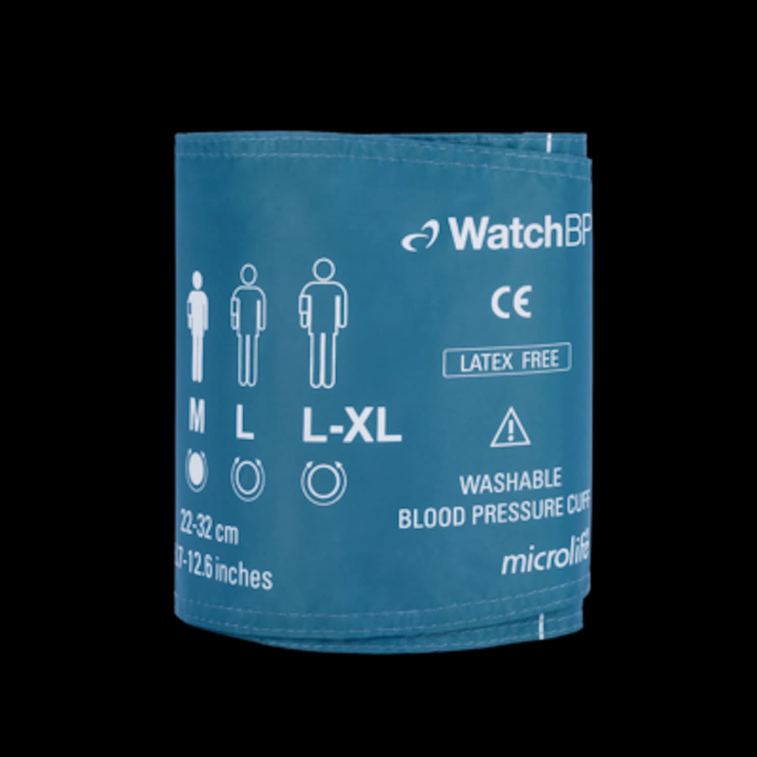 Microlife WatchBP Office Blood Pressure Cuff, Latex-Free, Medium, Blue - WatchBP Office Cuff Latex Free - Image 1