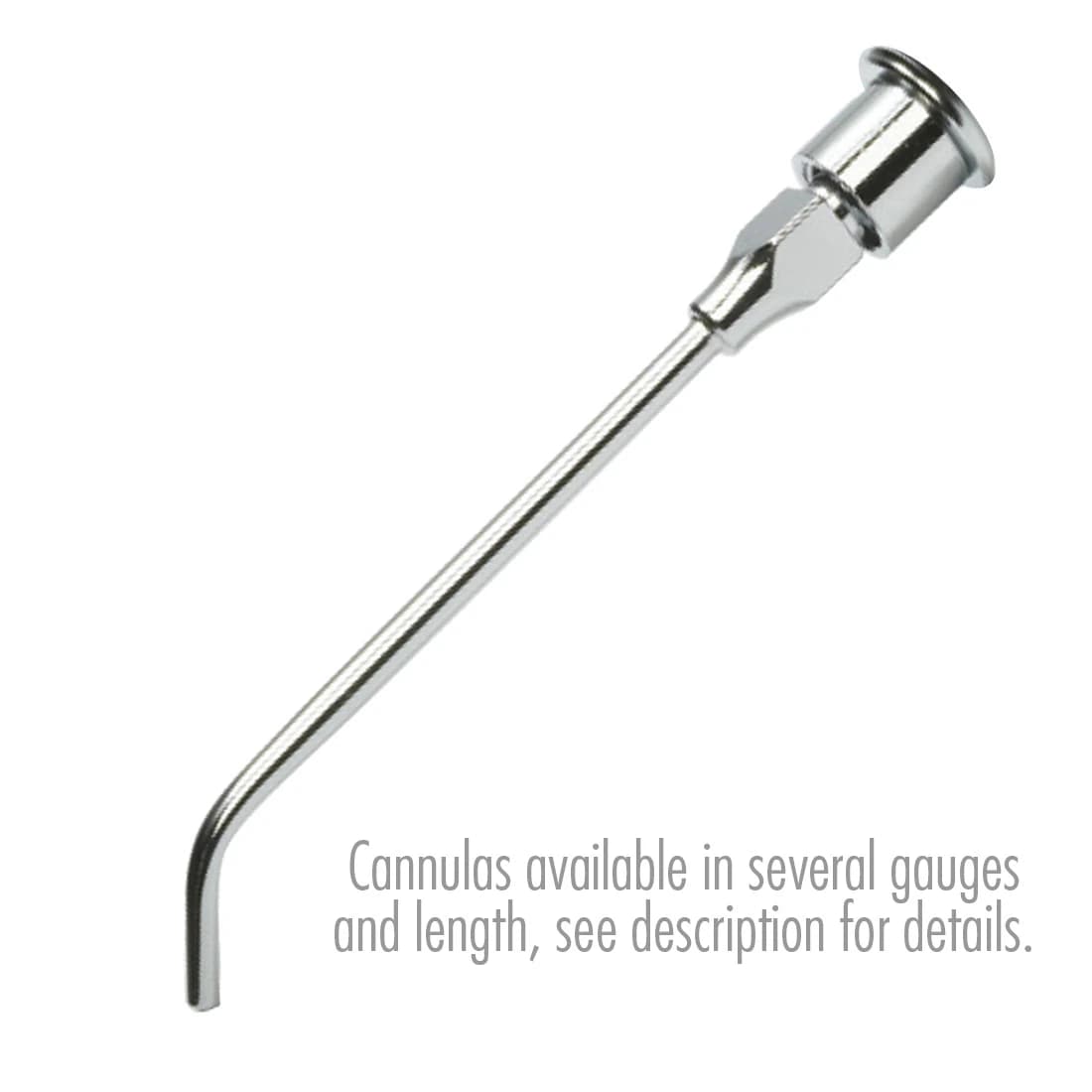 Ace Surgical Irrigation Cannula, 12G x 1-1/4", Stainless Steel, Non-Sterile, Reusable - Cannula Irrigation 12Gx1-1/4" - Image 1