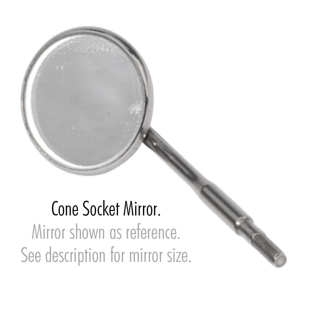 Ace Surgical Mirror Cone Socket Plane, Size #4 - Mirror Cone Socket Plane - Image 1