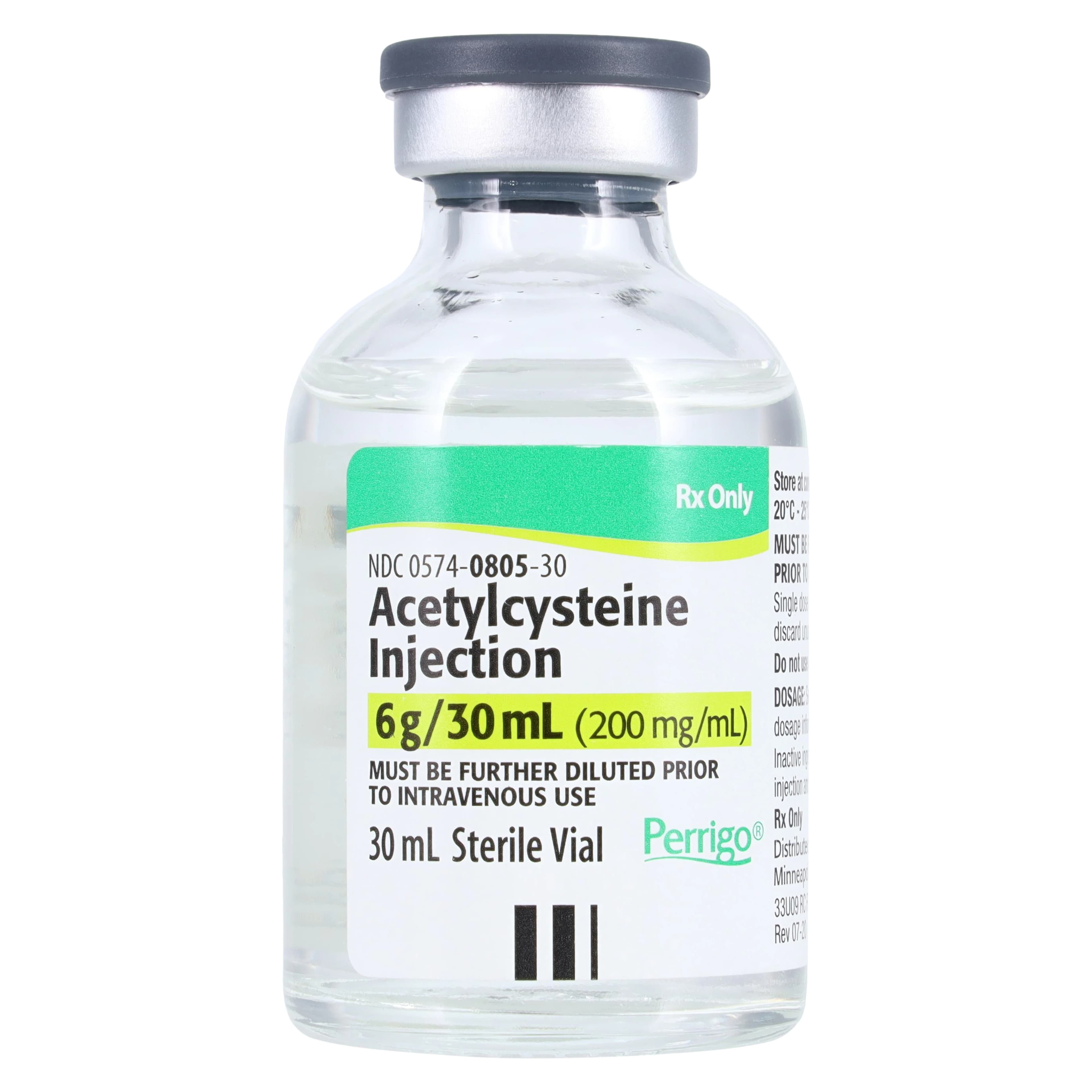 Acetylcysteine Injection 200mg/mL SDV 30mL (4/Package) - Padagis thumbnail 2