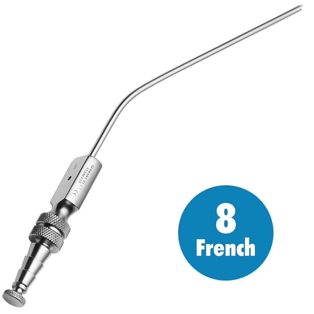 Ace Surgical Frazier Suction Tip Delicate 8Fr, 7 in, 2.67 mm, Each thumbnail 2