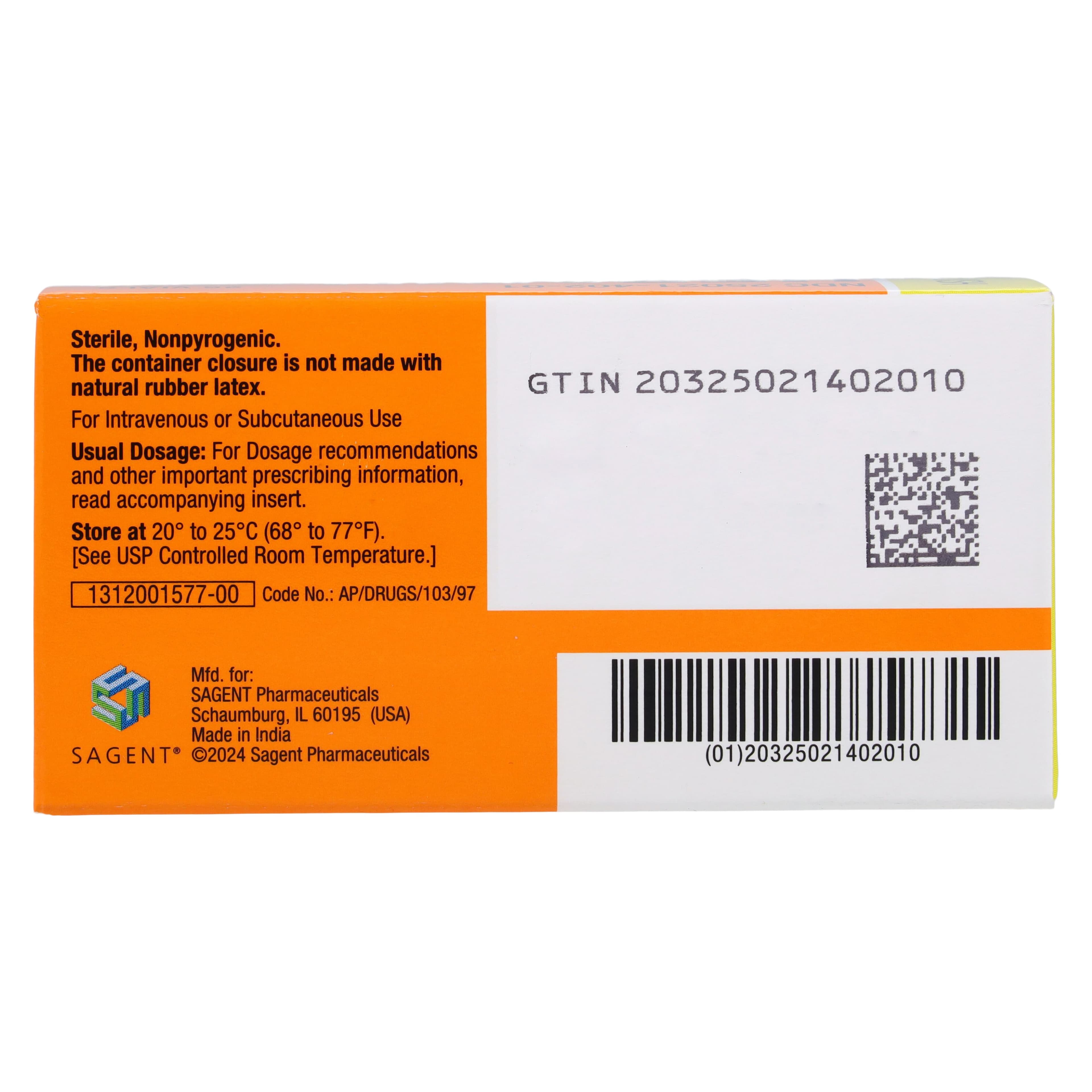 Heparin Sodium (Pork) Injection, 5,000 USP Units/mL, MDV 1mL, 25/Package thumbnail 5