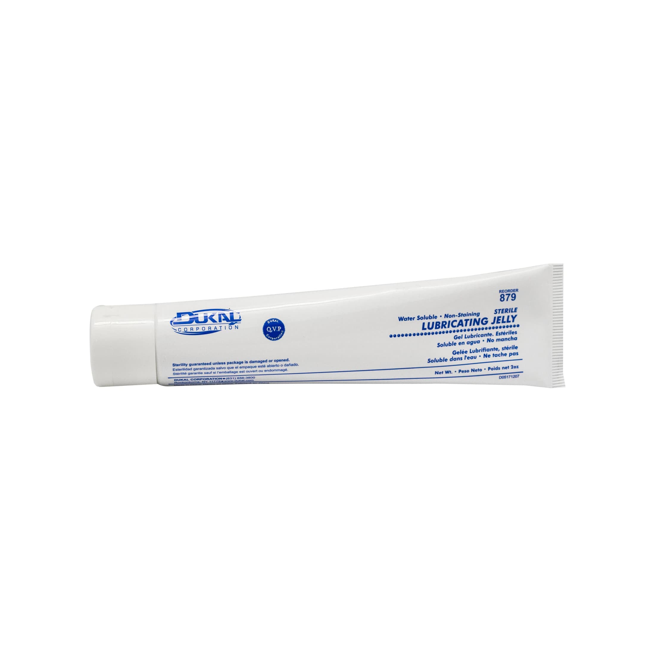 Dukal Sterile Lubricating Jelly, 5 g Tube, 72/Case - Sterile Lube Jelly Tube - Image 1
