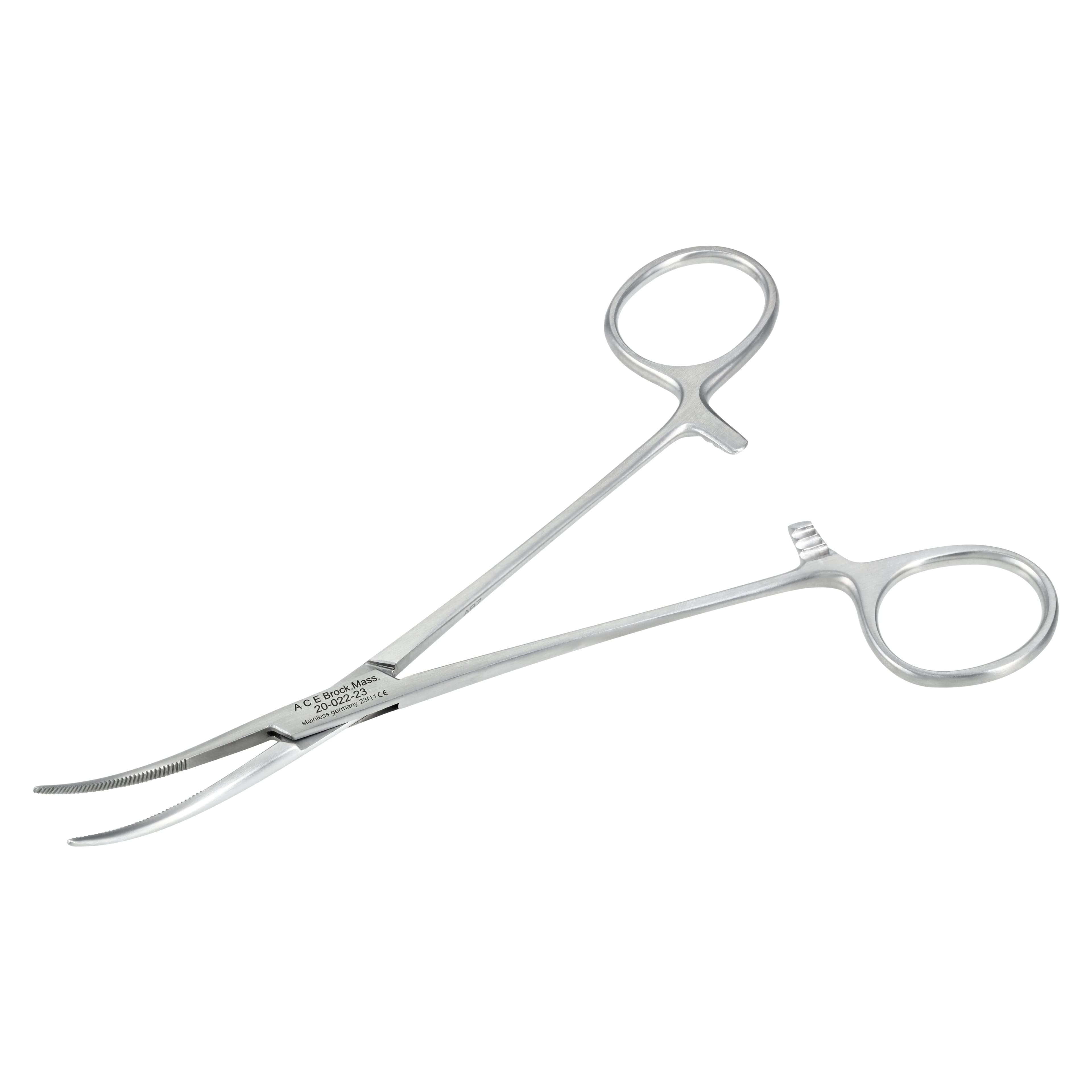 Kelly Rankin Forceps Curved, 6.25", Ace Surgical thumbnail 4