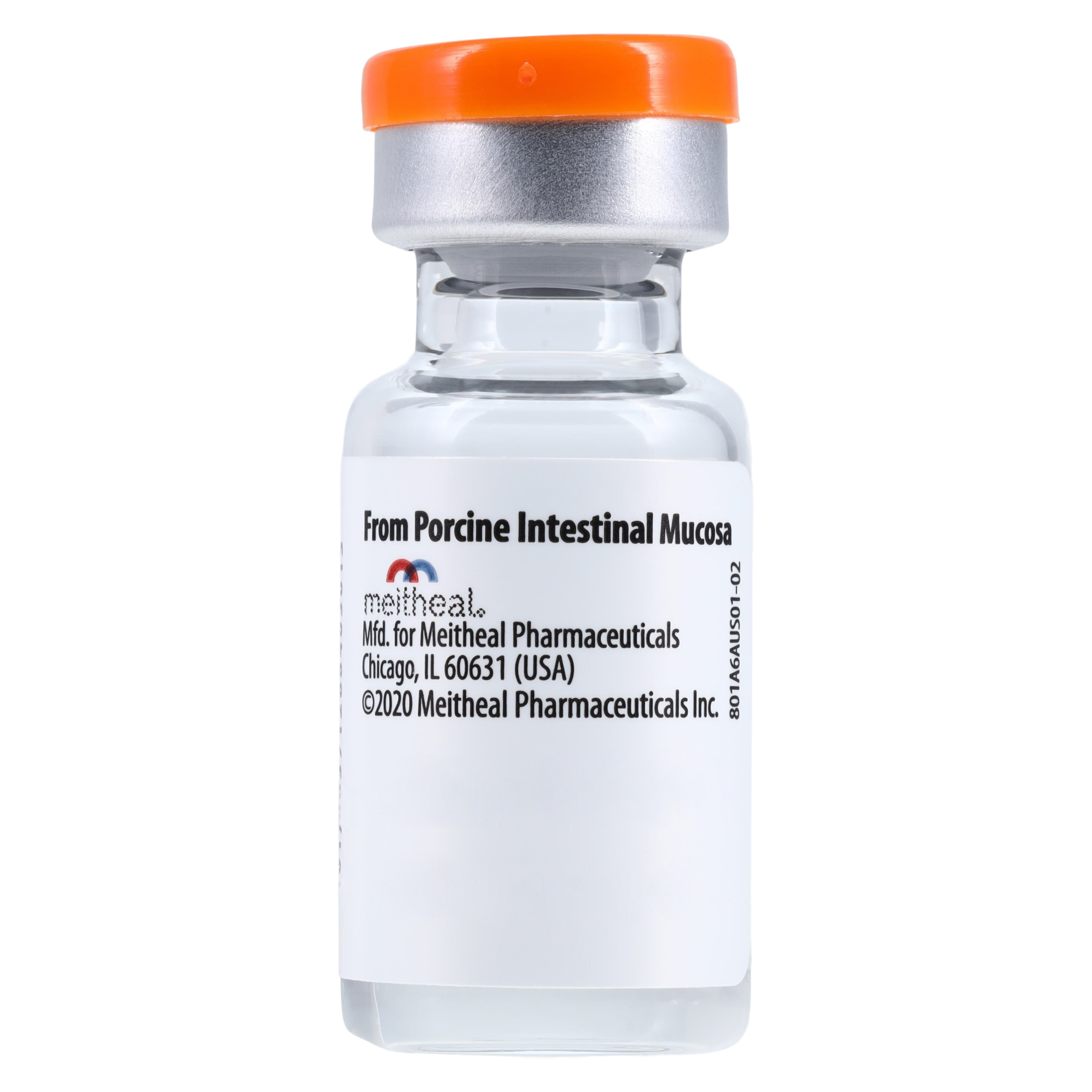 Heparin Sodium (Pork) Injection, 5,000 USP Units/mL, Single-Dose Vial, 1 mL, 25/Pkg thumbnail 3