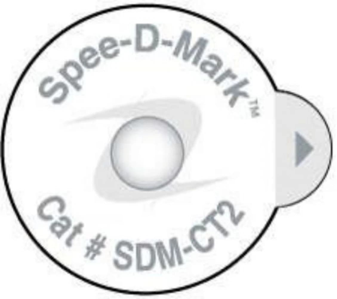 Spee-D-Mark CT Marker Skin Radiopaque, 50/Box - Marker Skin CT Radiopaque - Image 1