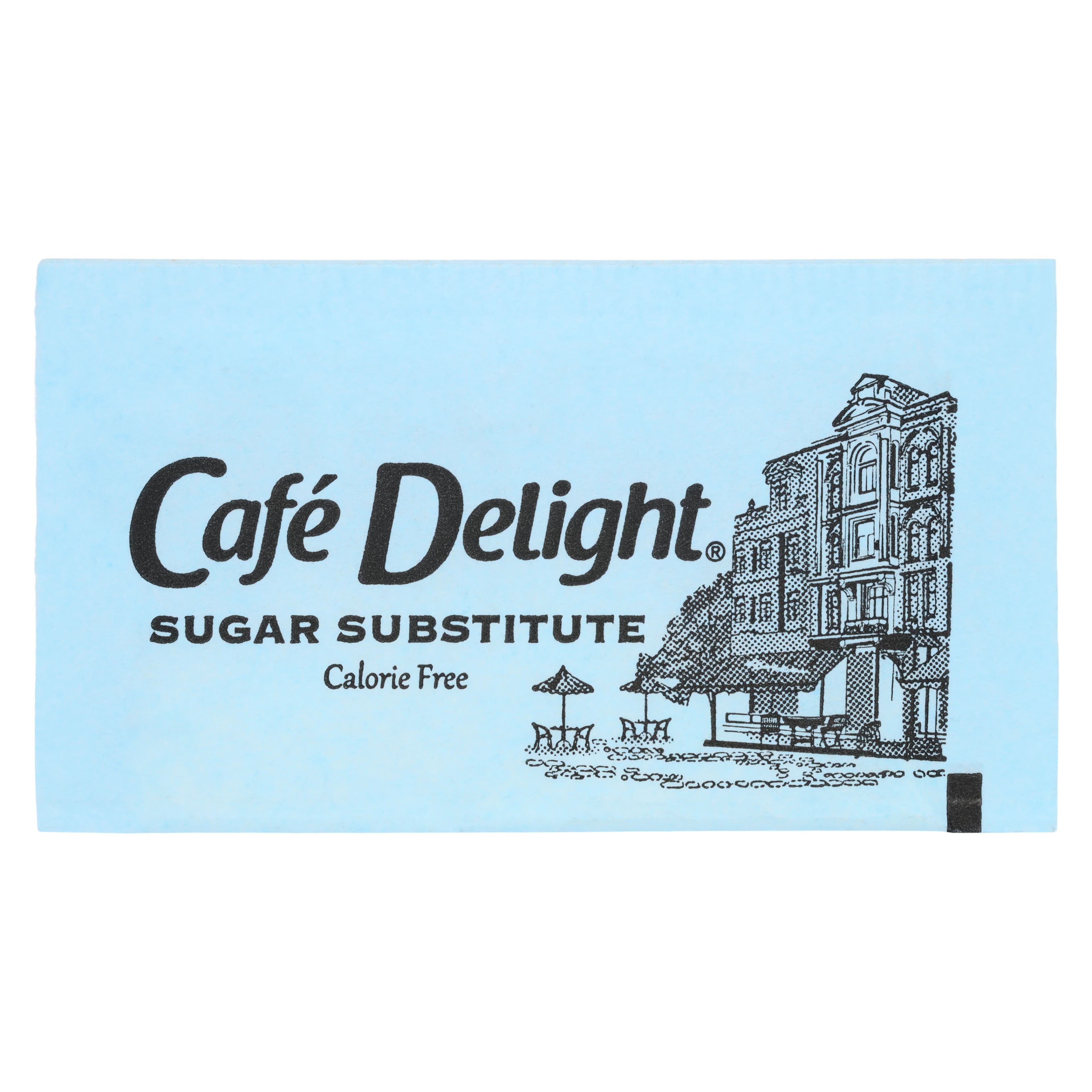 Equal Zero Calorie Sweetener Packets, Blue (2000/Case) - Sugar Substitue Equal Blue - Image 1