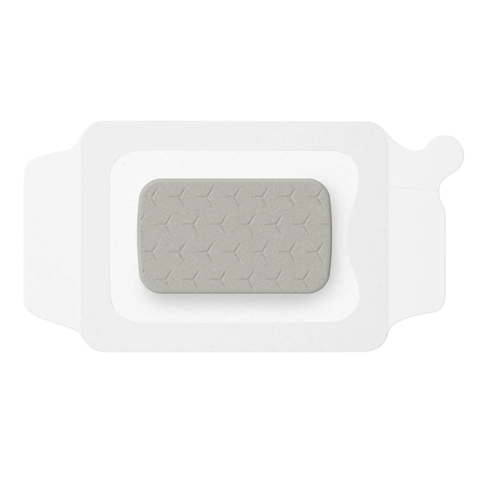 Mepilex Border AG Silver Post-Op Dressing, 2.5" x 3", Sterile, Rectangle - Dressing Mepilex Border AG - Image 1