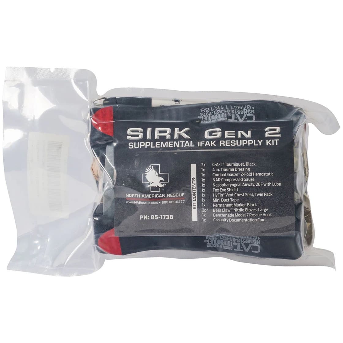 North American Rescue IFAK Resupply Kit, US Army Gen (Supplemental) - IFAK Resupply Kit US Army Gen - Image 1