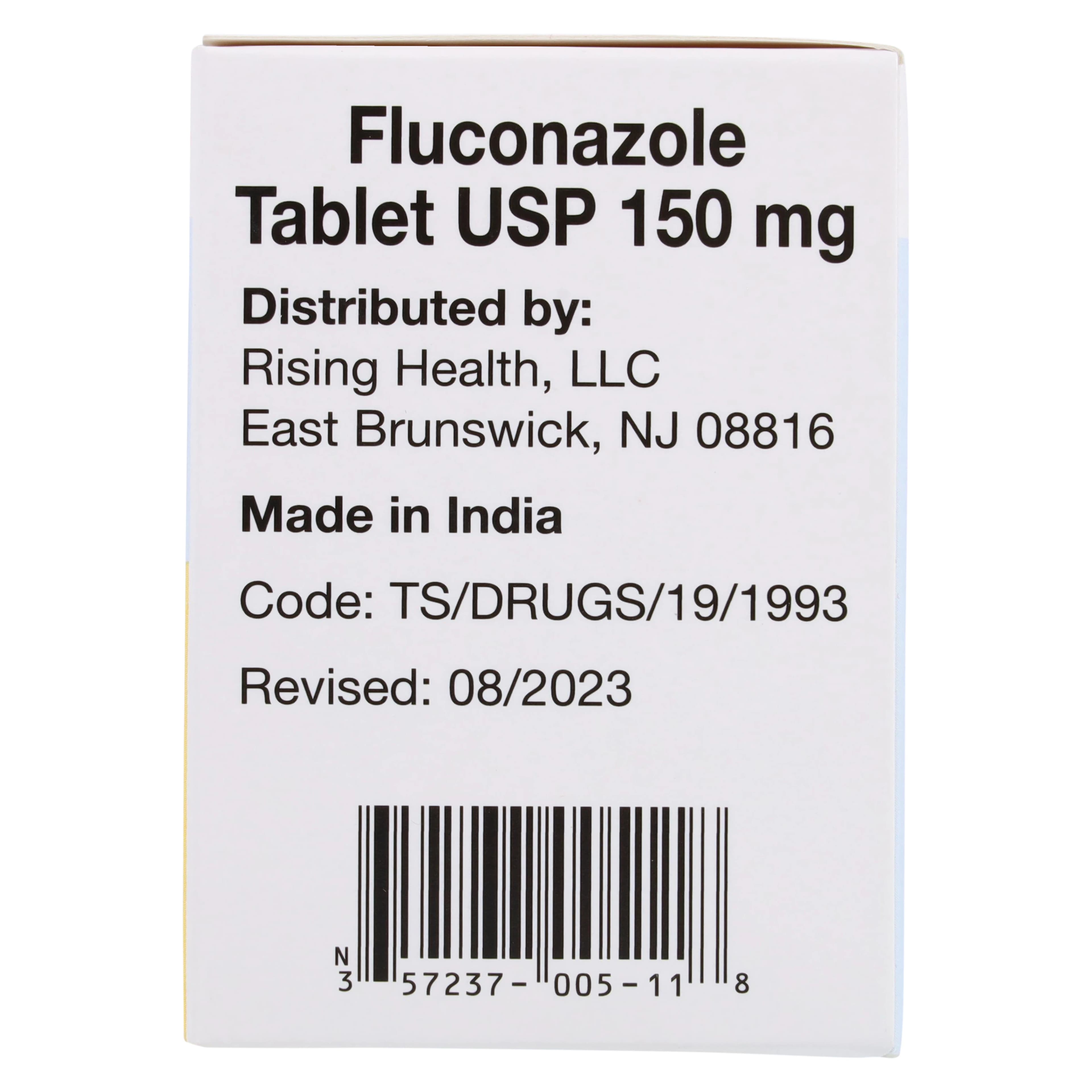 Fluconazole Tablets, 150mg, 12/Package, Rising Pharmaceuticals thumbnail 4