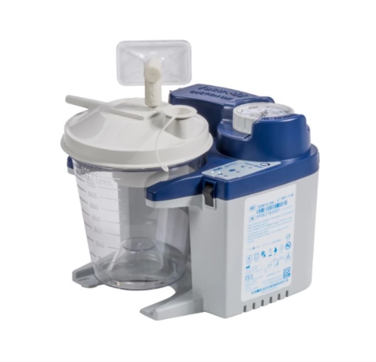 Drive Medical Vacu-Aide Portable Suction Unit with Battery and External Filter - Vacu-Aide w/ Battery/ext filt - Image 1
