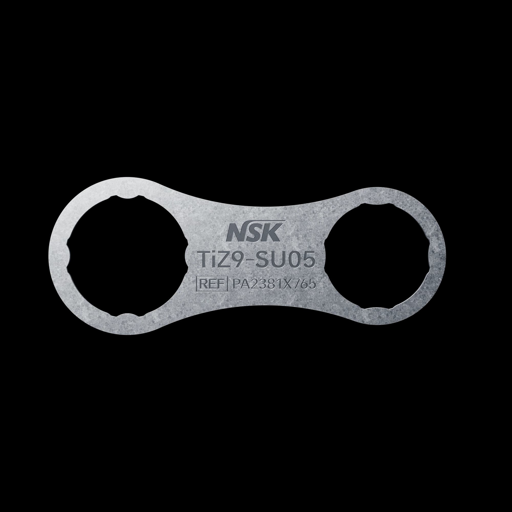 NSK TiZ9-SU05 Head Cap Wrench, Double End, for Miniature and Standard Head, 1/Pkg - TiZ9-SU05 Head Cap Wrench, Double End - TiZ9-SU05 Head Cap Wrench, Double End - Image 1