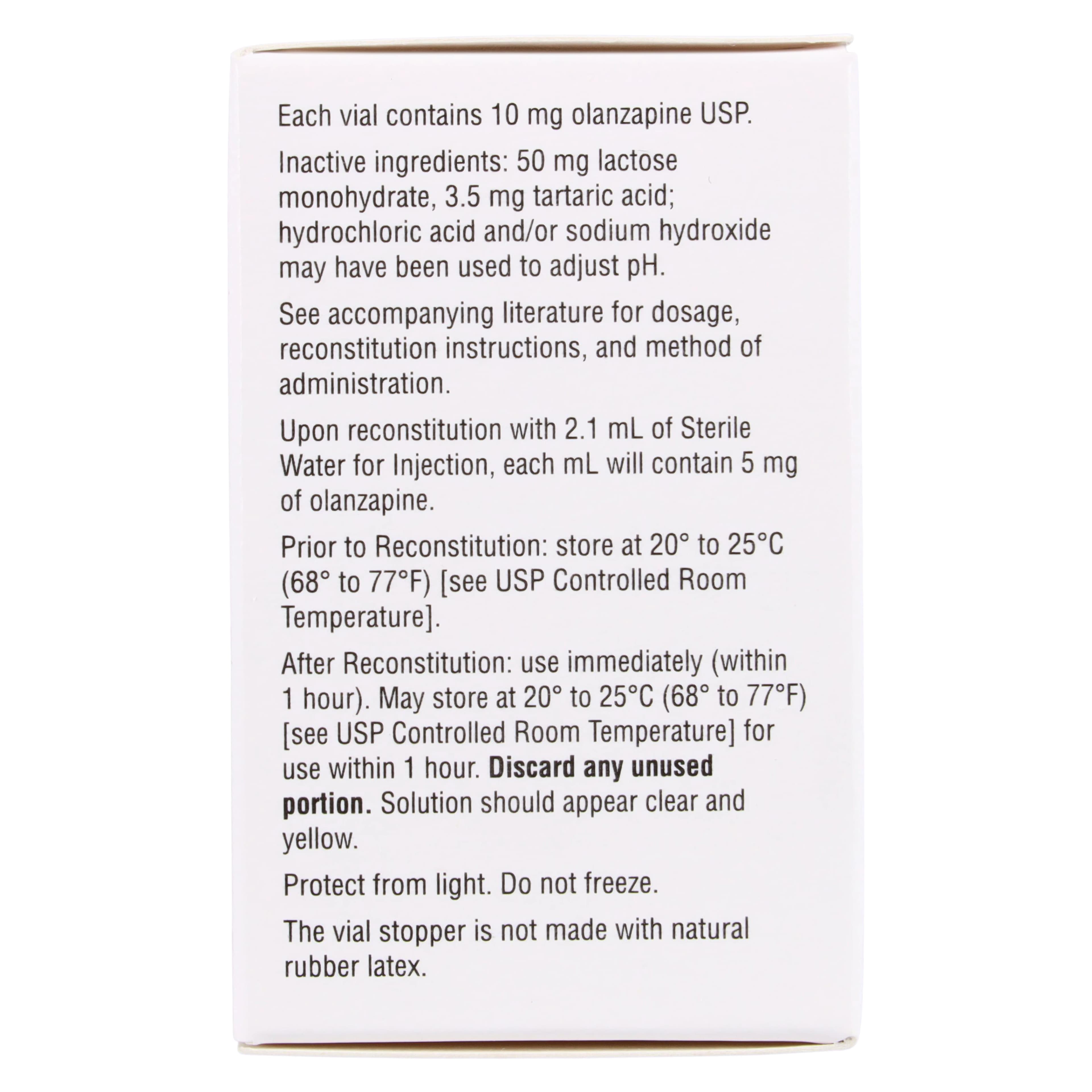 Olanzapine Injection 10mg/mL SDV 1mL Each thumbnail 4