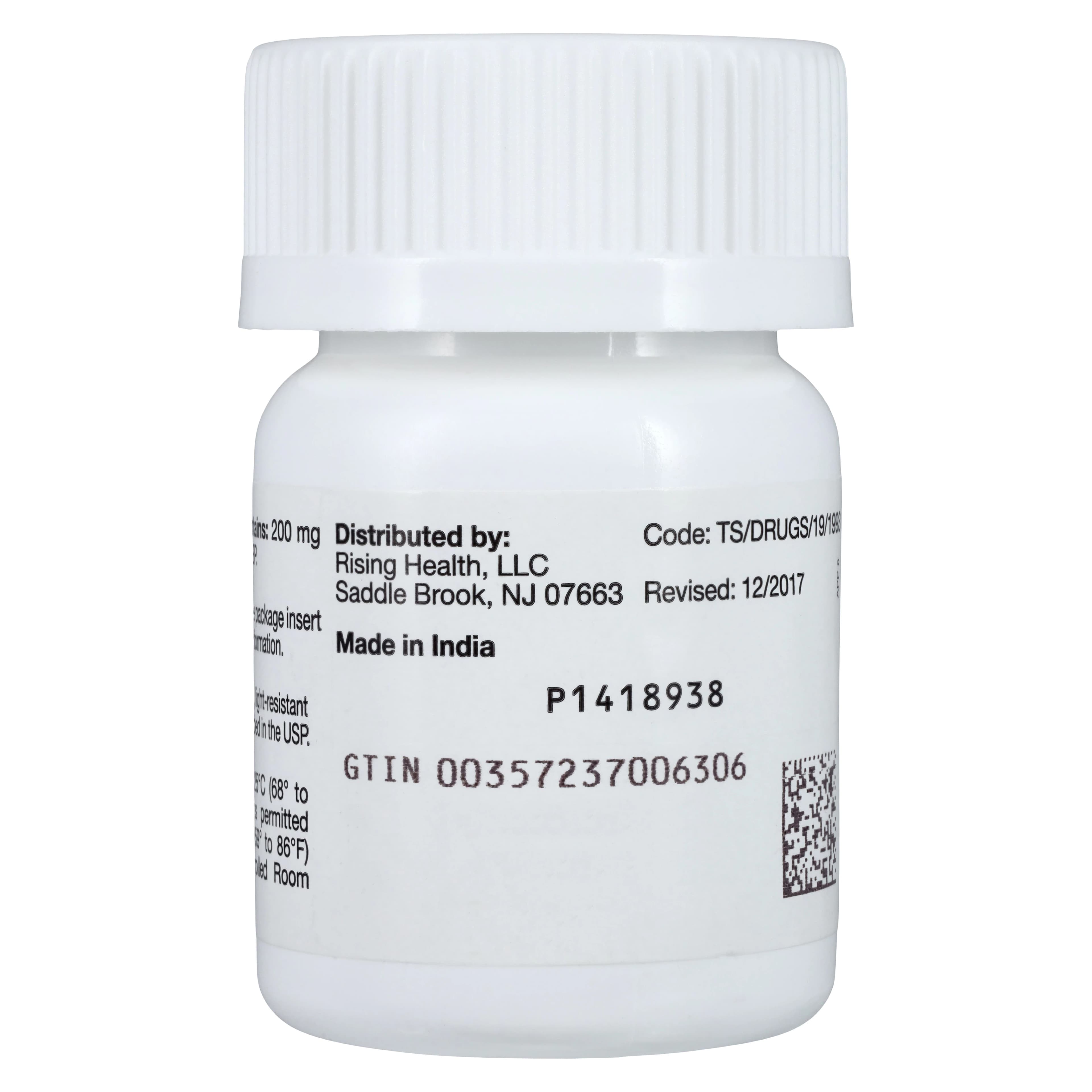 Fluconazole Tablets, 200mg, 30/Bottle, Rising Pharmaceuticals thumbnail 3