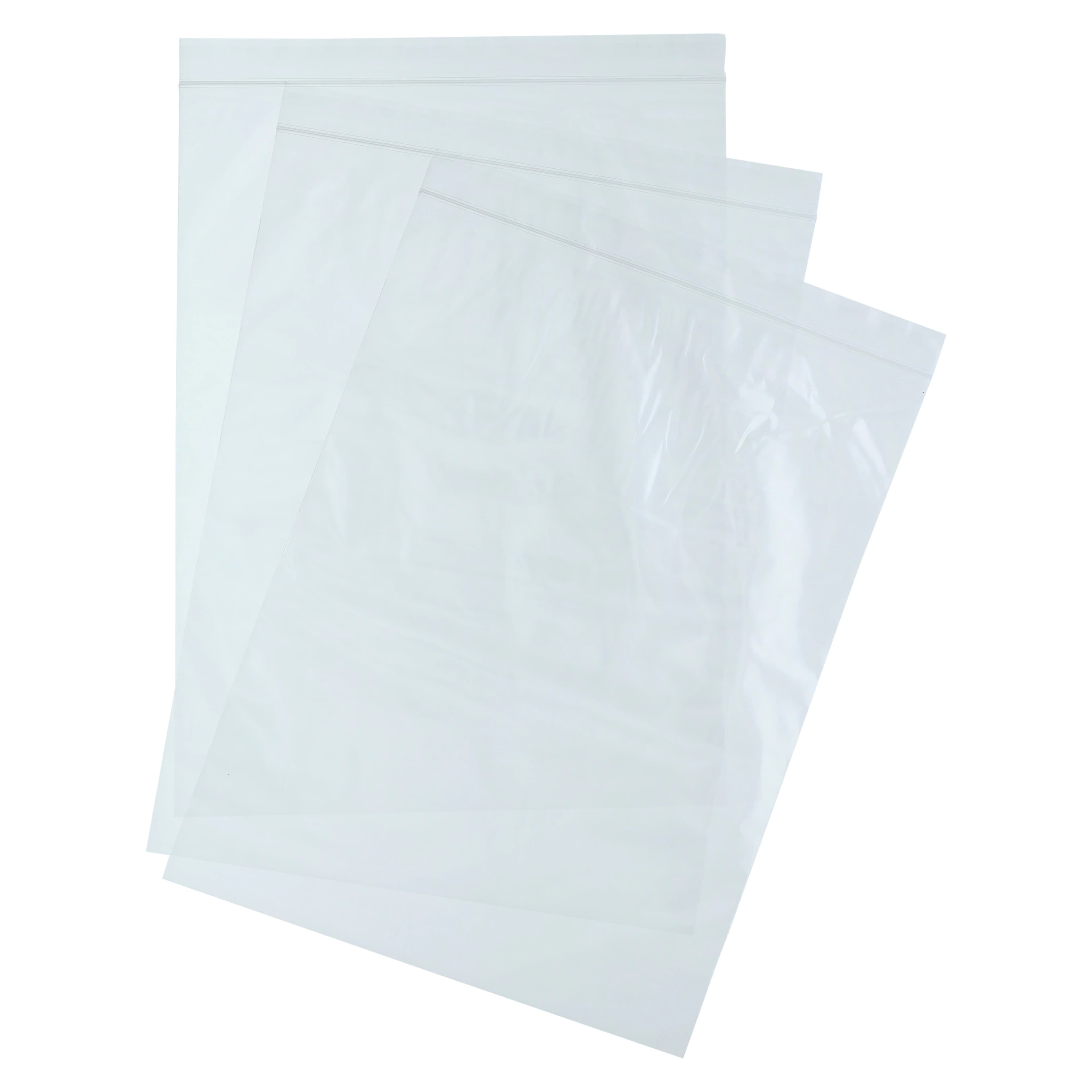 ZippeBag Single Track 2mil Resealable Zipper Bag, 9x12", 1000/Case - Bag Zipper Single Track 2mil - Image 1