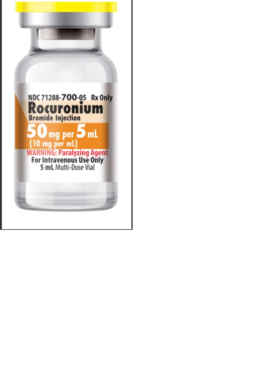 Rocuronium Bromide Injection, 10mg/mL, MDV, 5mL Vial, 10/Package thumbnail 2