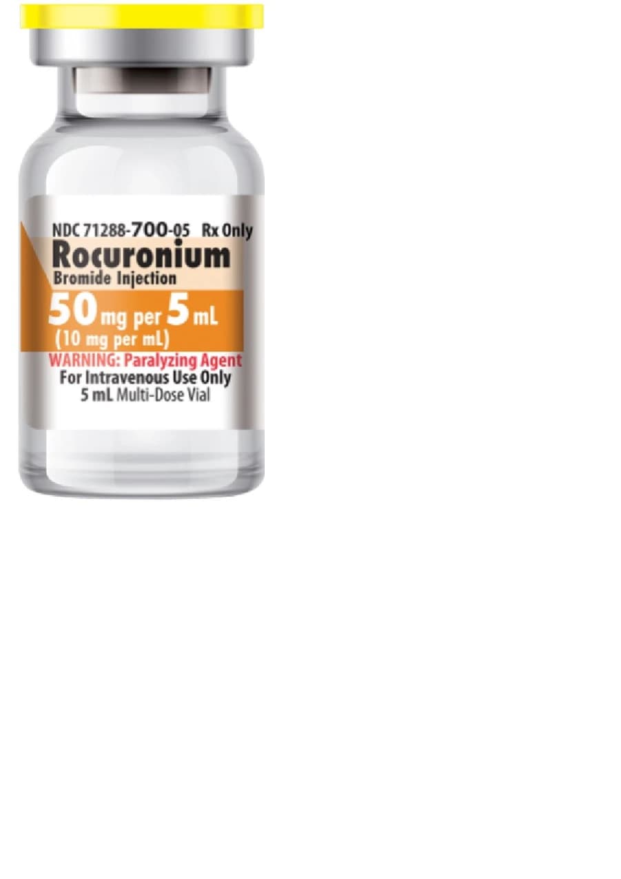 Rocuronium Bromide Injection, 10mg/mL, MDV, 5mL Vial, 10/Package thumbnail 3