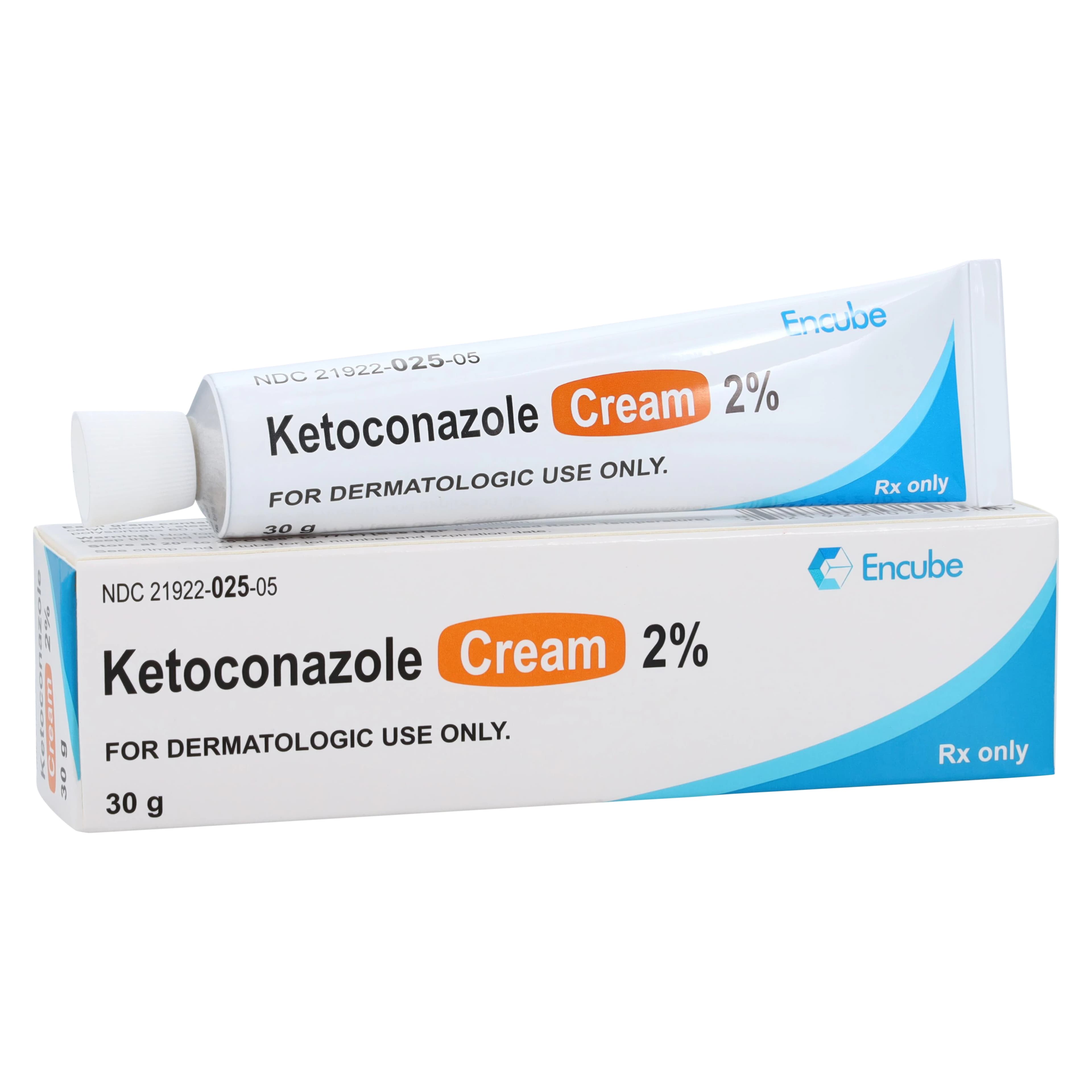 Ketoconazole Cream 2%, 30g Tube, Encube Ethicals Inc - Ketoconazole Cream - Image 1