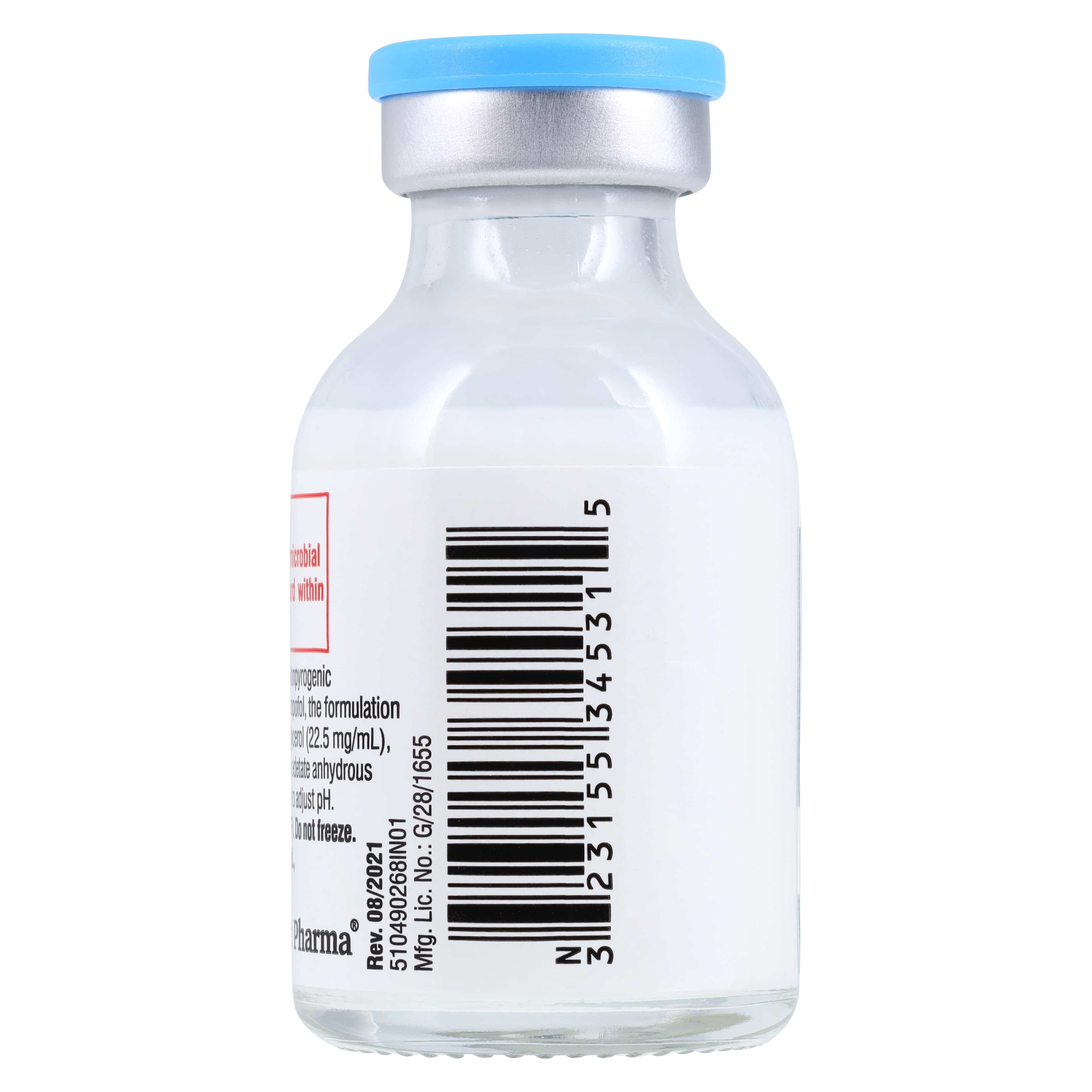 Propofol Injectable Emulsion, USP 200 mg/20 ml (10 mg/ml), Single Dose Vial, 10/Package, 01KEZKNNHZC2R2MATJNJMNEFDP thumbnail 5