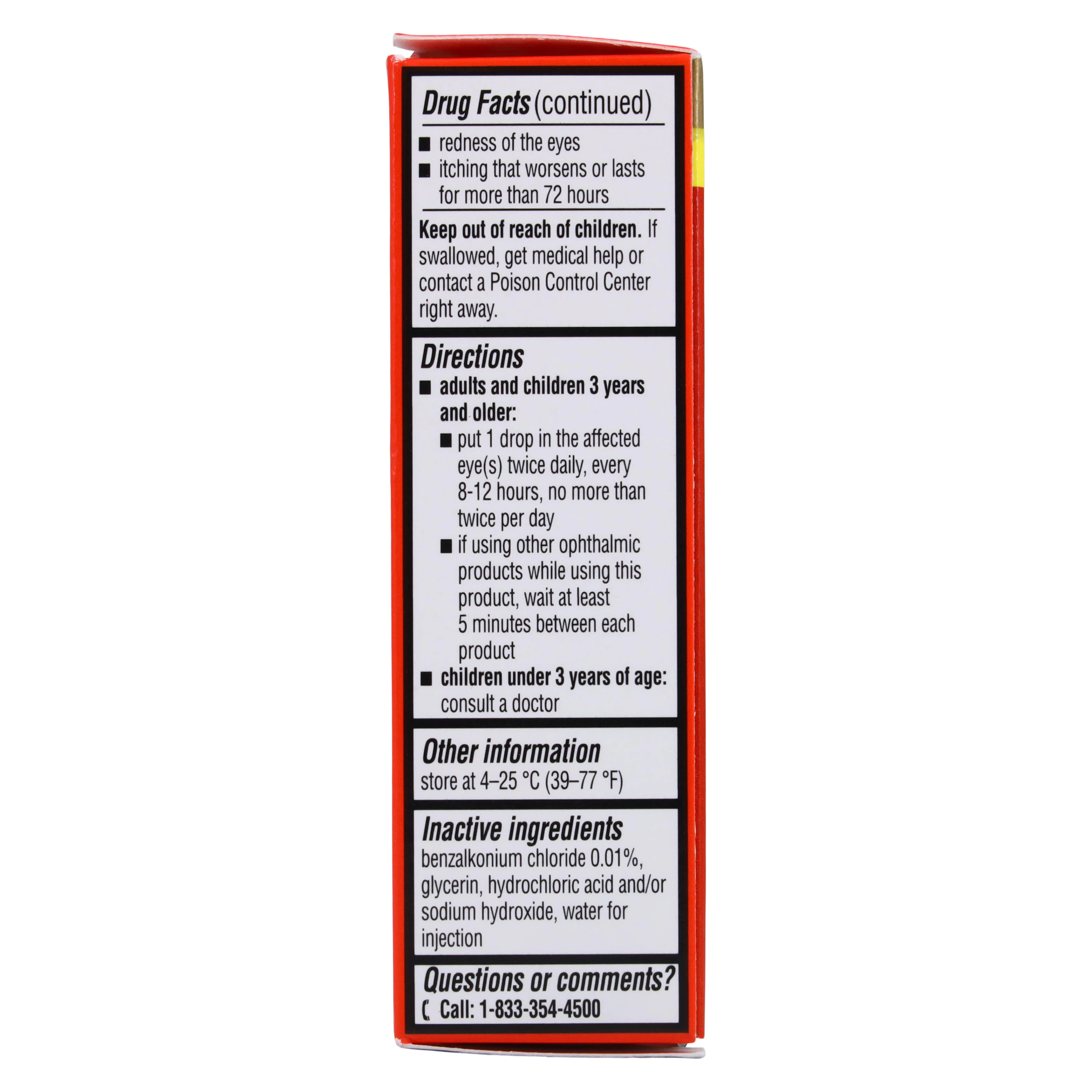 Ketotifen Fumarate Ophthalmic Solution 0.025%, 5 mL Bottle thumbnail 6