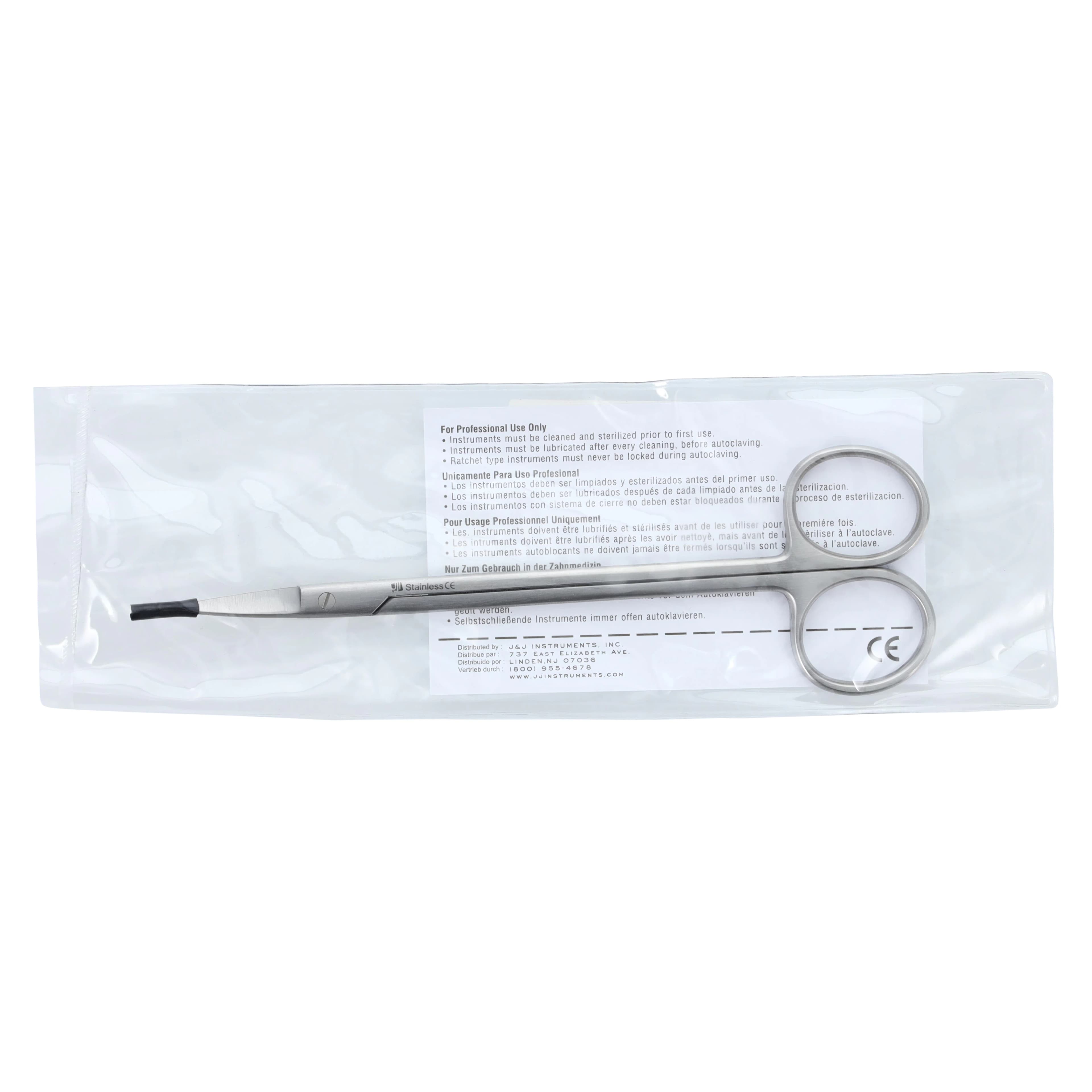 J&J Instruments Kelly Surgical Scissors, 6.25" Curved, Smooth Blade, Sharp Tips, 12-235 thumbnail 6