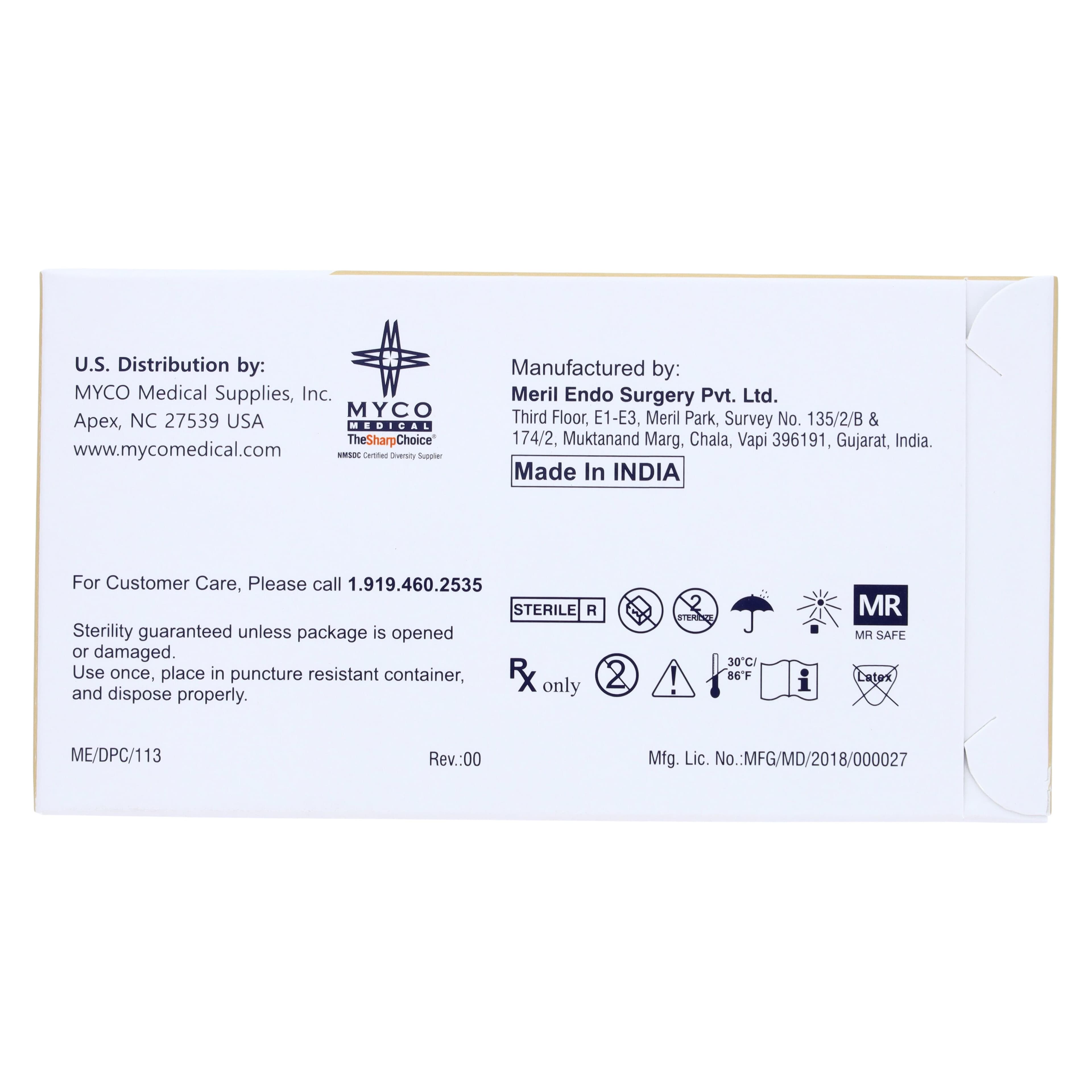 Reli Redigut Chromic Pro Suture 3-0, 30", YFS-2 Reverse Cutting, 3/8 Circle Needle, 24mm, Natural, 12/Box, GC636-M thumbnail 4