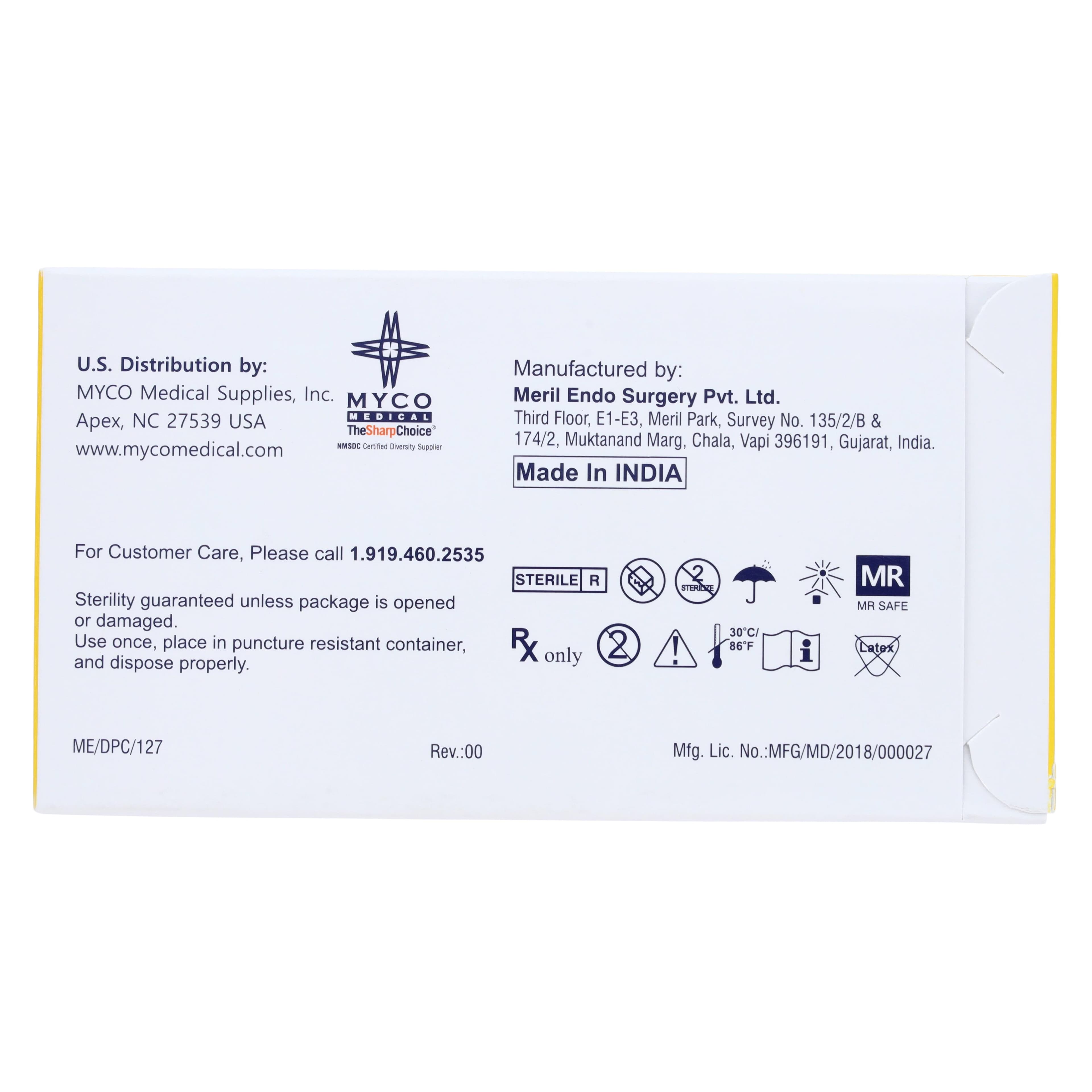 Reli Pro Plain Gut Suture 3-0, 30", YFS-1 Reverse Cutting Needle, 24mm, 3/8 Circle, Undyed, 12/Box thumbnail 4