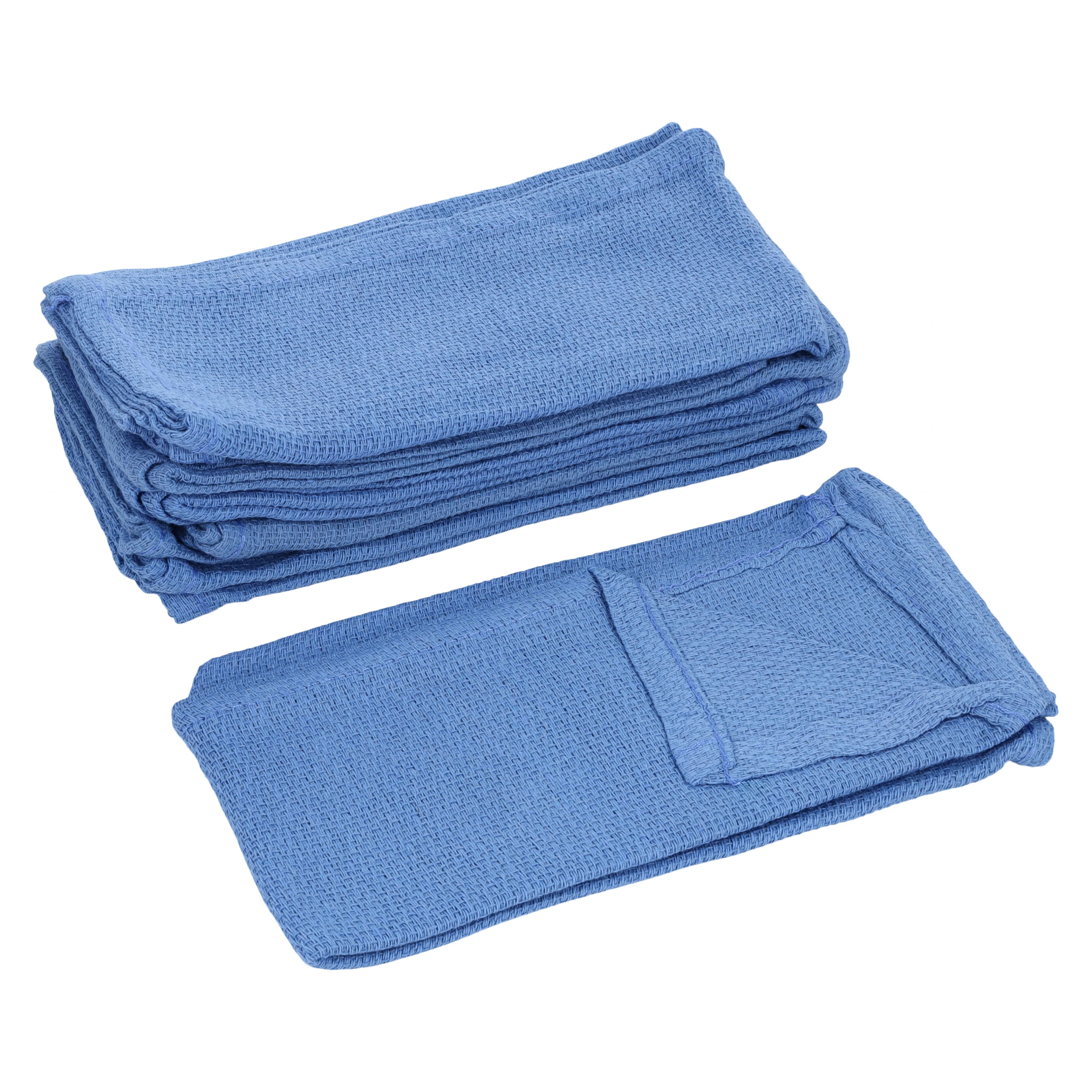 Medline O.R. Towel, 17x27", Sterile, Blue, Disposable - O.R. Towel 17x27" Sterile Blue - Image 1