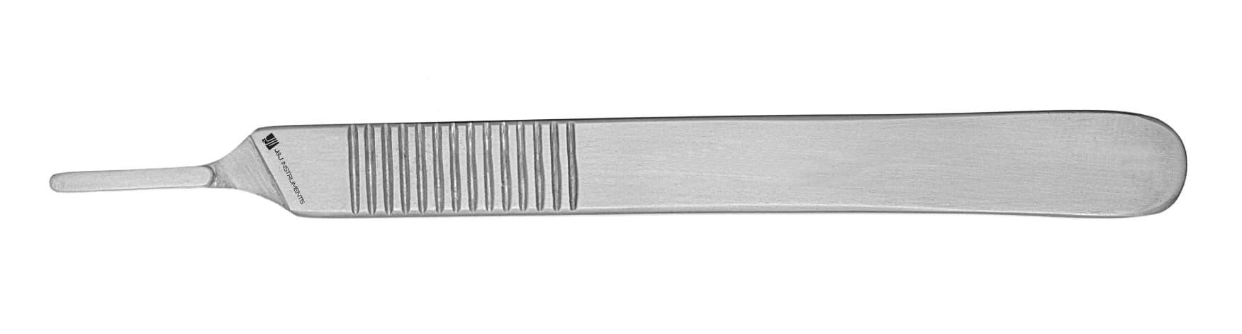 J&J Instruments Scalpel Handle #3, Stainless Steel, For Blades 10/11/12/12B/15/15C, 19-3000 - Scalpel Handle #3 - Image 1