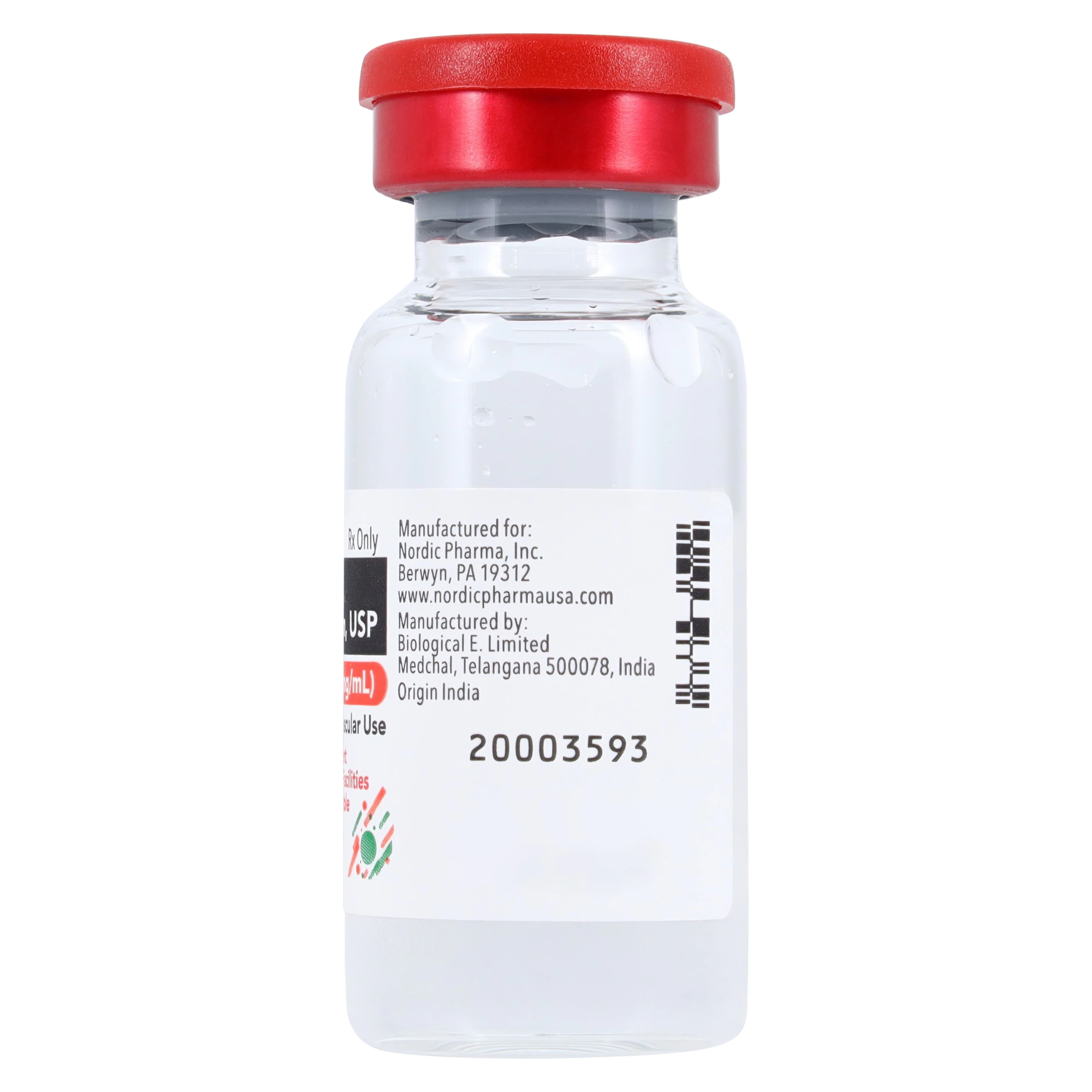 Succinylcholine Chloride Injection 20 mg/mL, Multiple-Dose Vial, 10 mL, 10/Package thumbnail 3