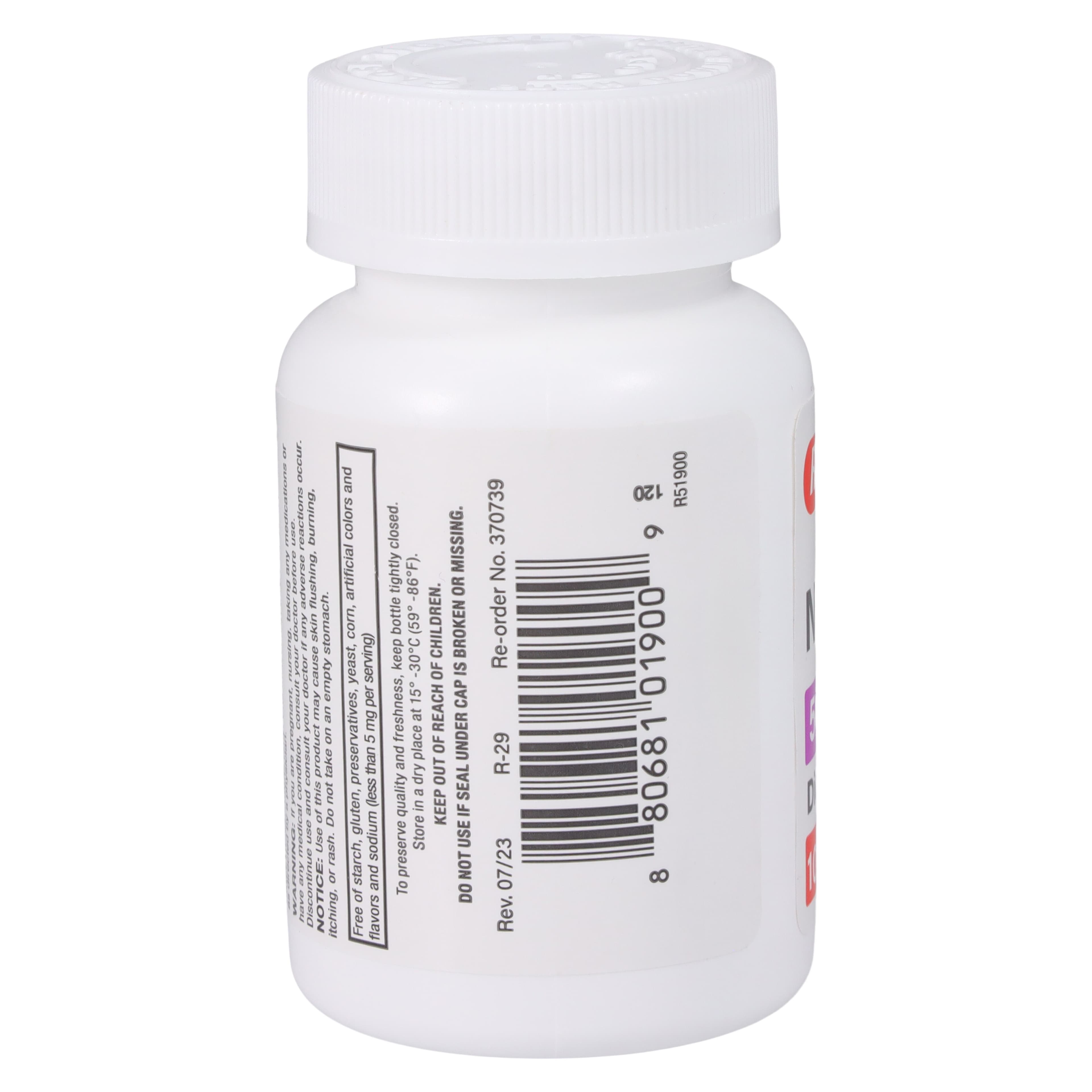 Niacinamide Tablets 500mg, 100 Count Bottle thumbnail 3