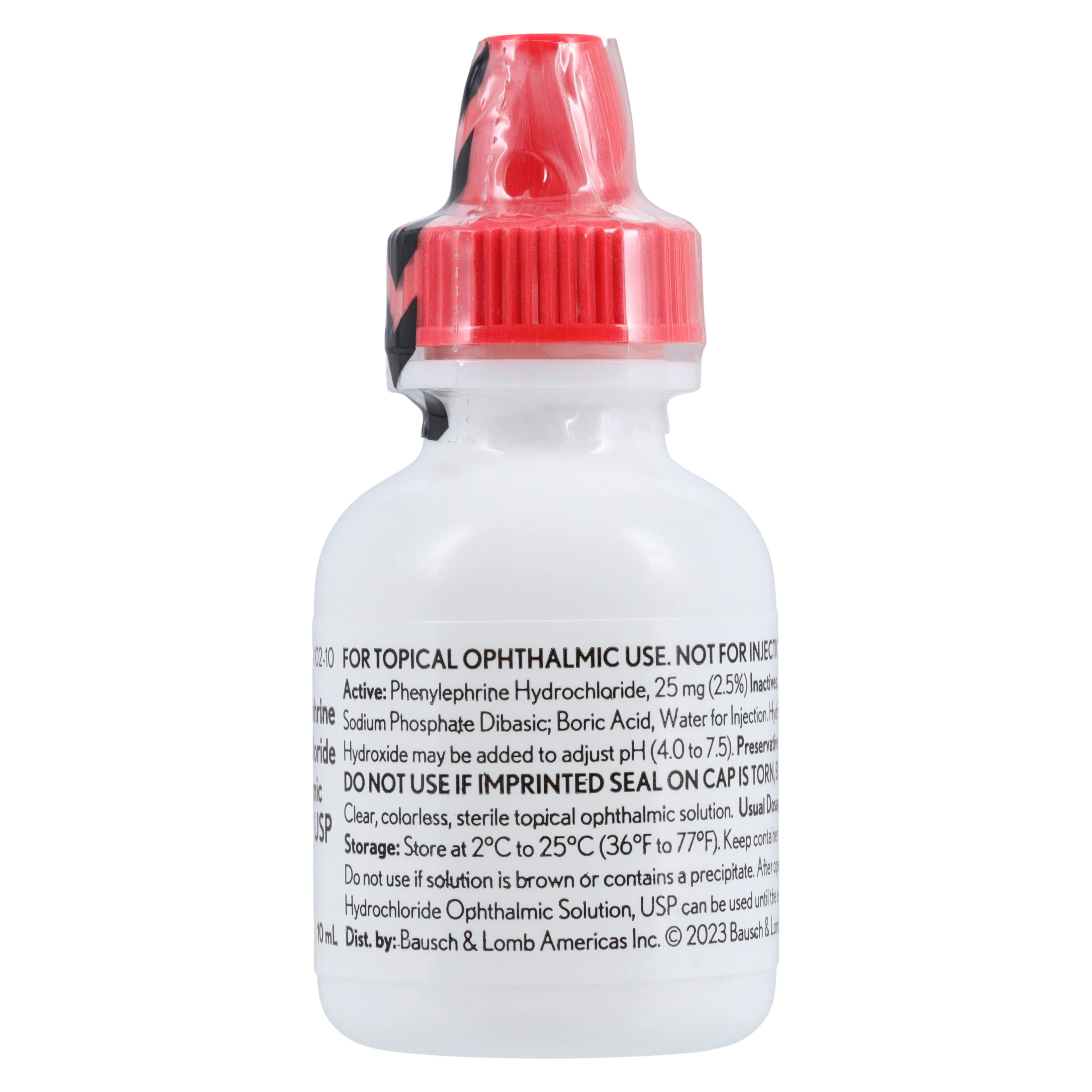 Phenylephrine HCl Ophthalmic Solution 2.5%, 10 mL Bottle thumbnail 3