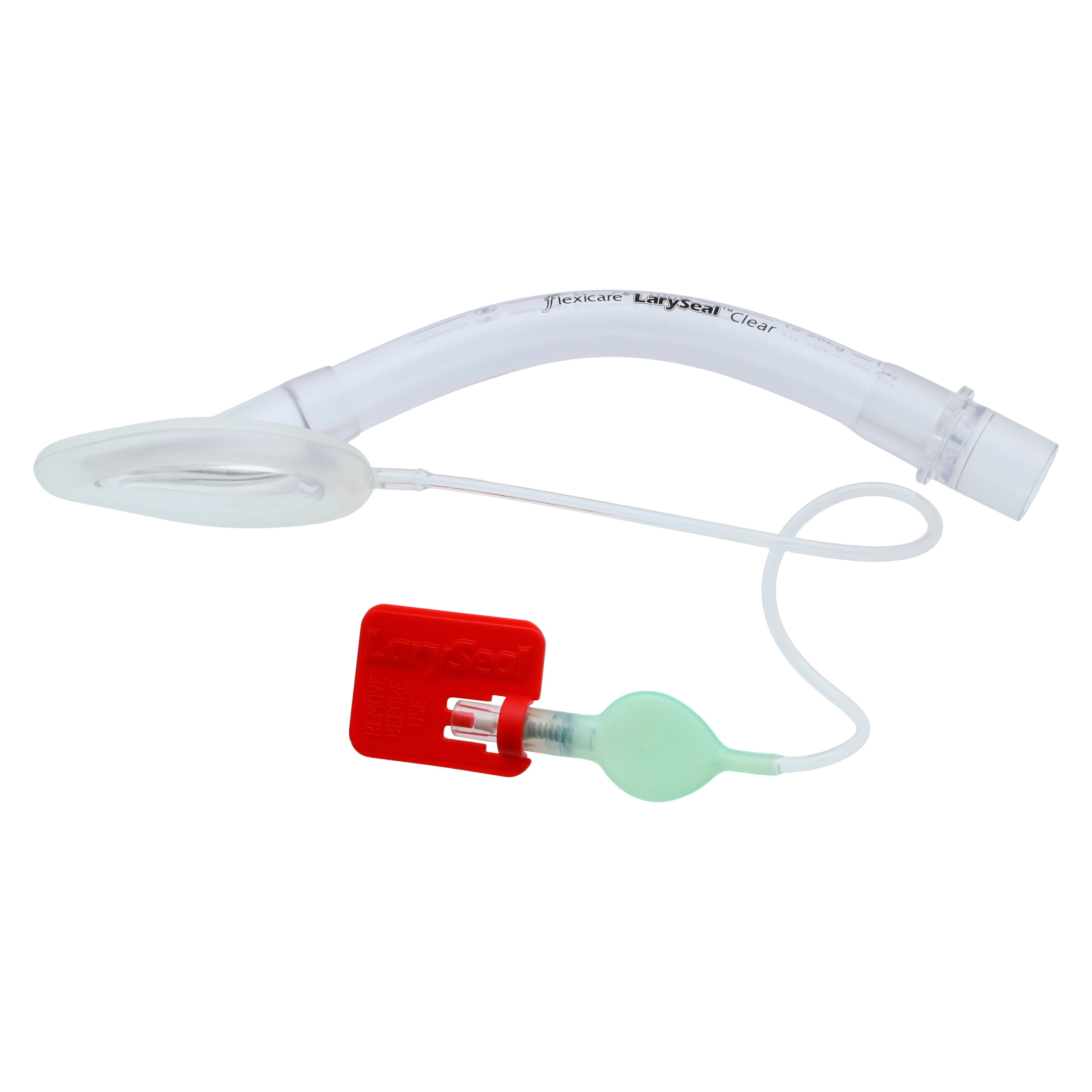 Flexicare LarySeal Clear Laryngeal Mask Airway, Size 2, Child 10-20 kg, Disposable, PVC, Clear, Each thumbnail 3