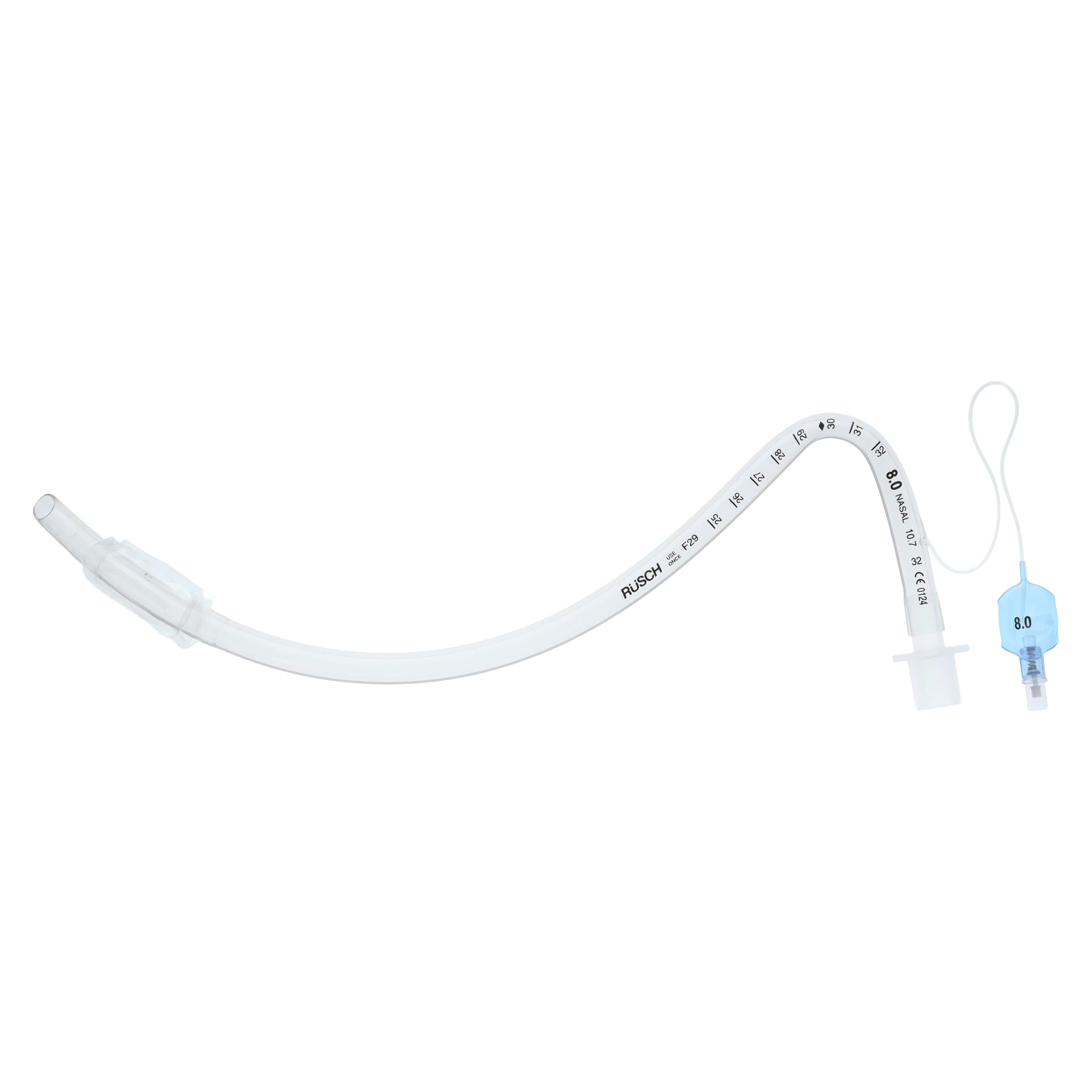 Teleflex AGT Endotracheal Tube, Nasal, Cuffed, 8.0mm - Tube Endotrach AGT Nasal - Image 1