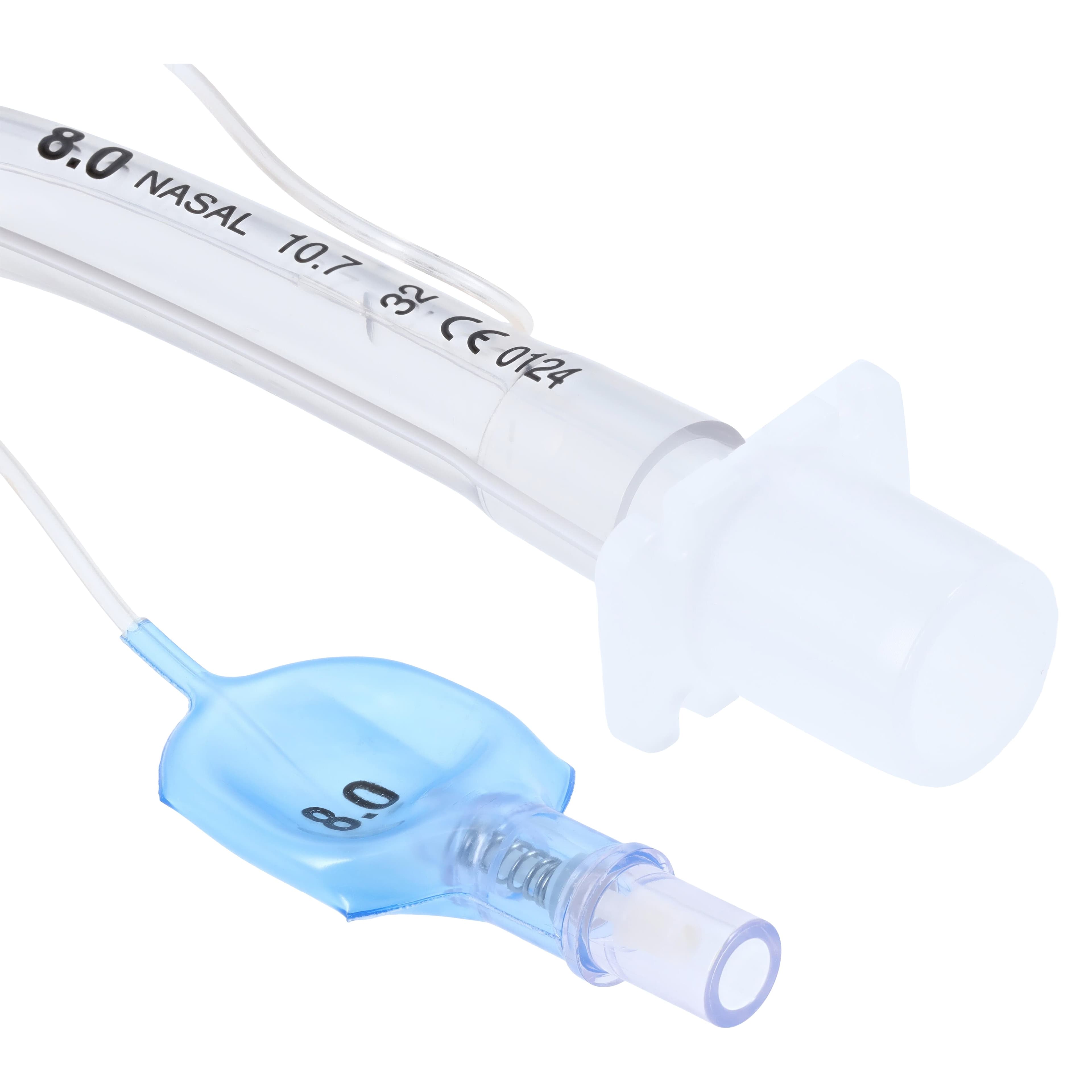 Teleflex AGT Endotracheal Tube, Nasal, Cuffed, 8.0mm thumbnail 2