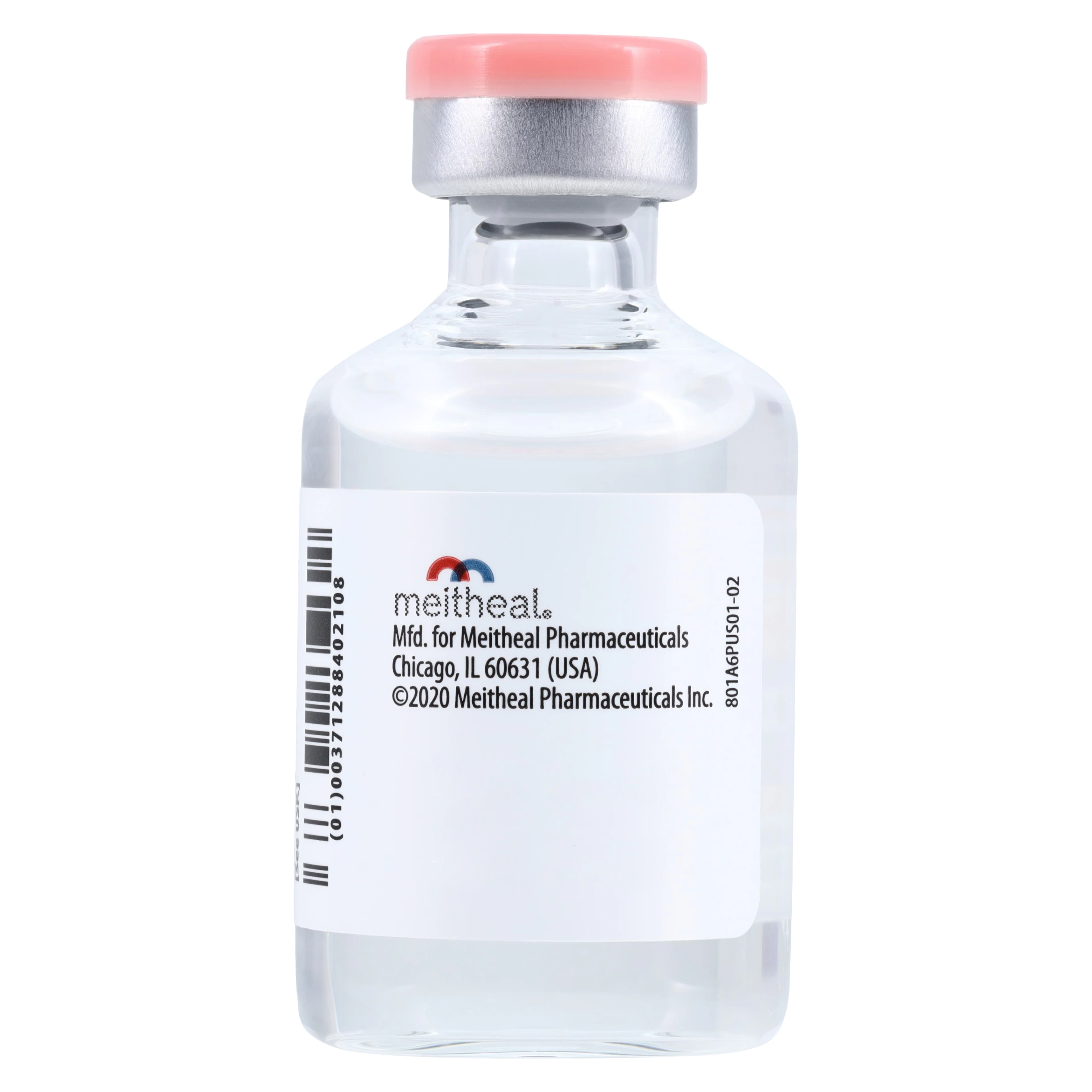 Heparin Sodium (Pork) Injection, 1,000 USP Units/mL, 10 mL Multiple-Dose Vial, 25/Package, Meitheal Pharmaceuticals thumbnail 4