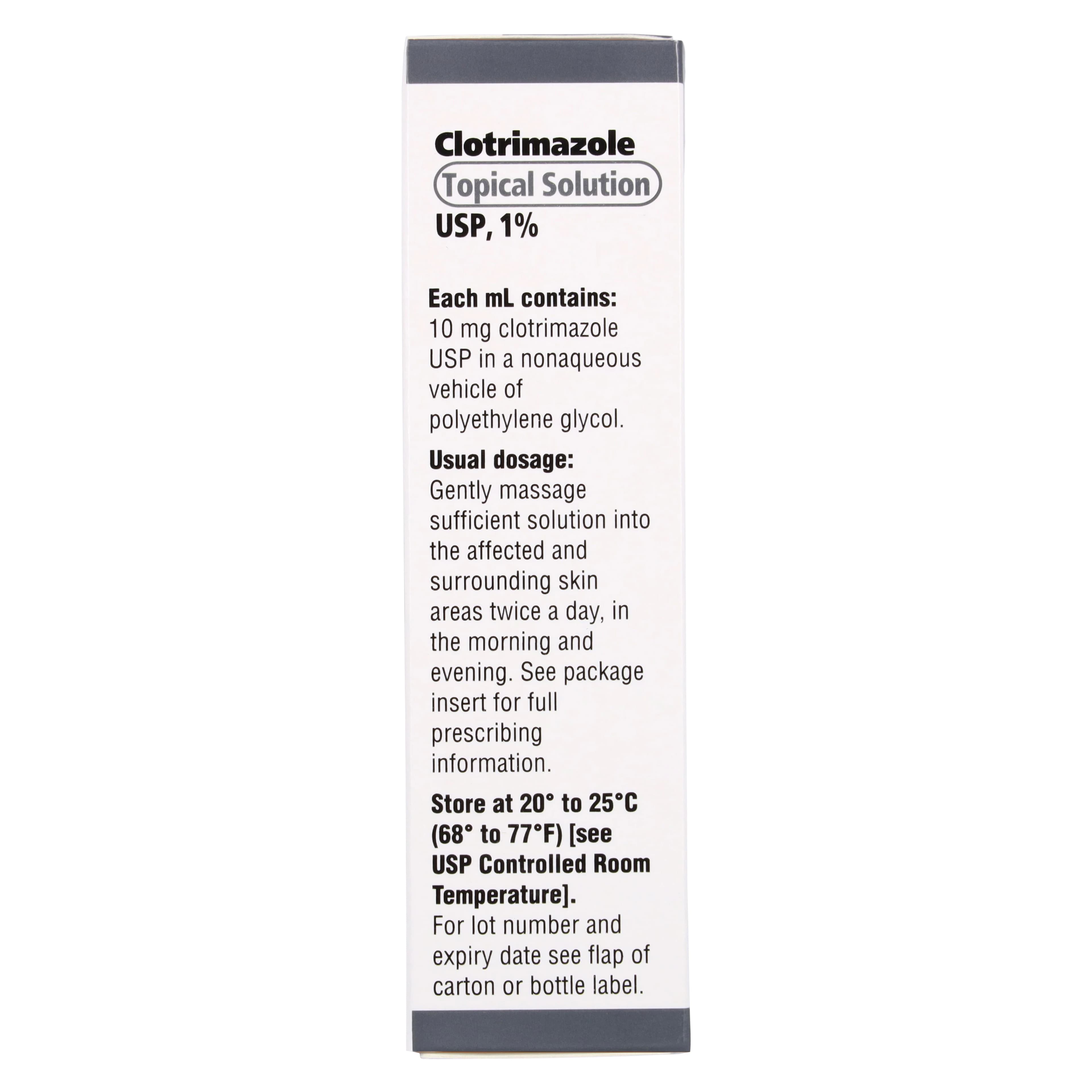 Clotrimazole Topical Solution 1%, 30 mL Bottle thumbnail 4