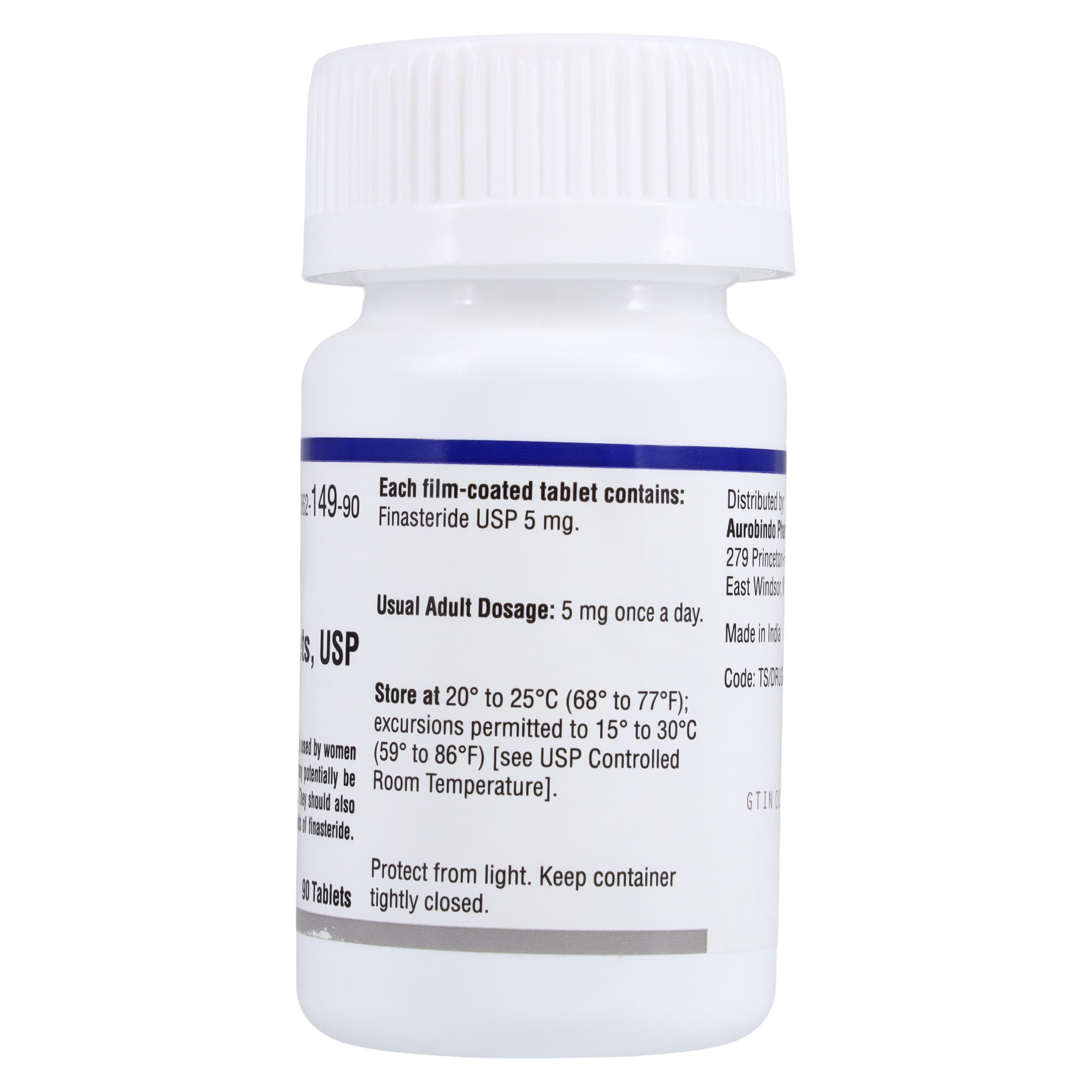 Finasteride Tablets, 5mg, 90/Bottle thumbnail 2