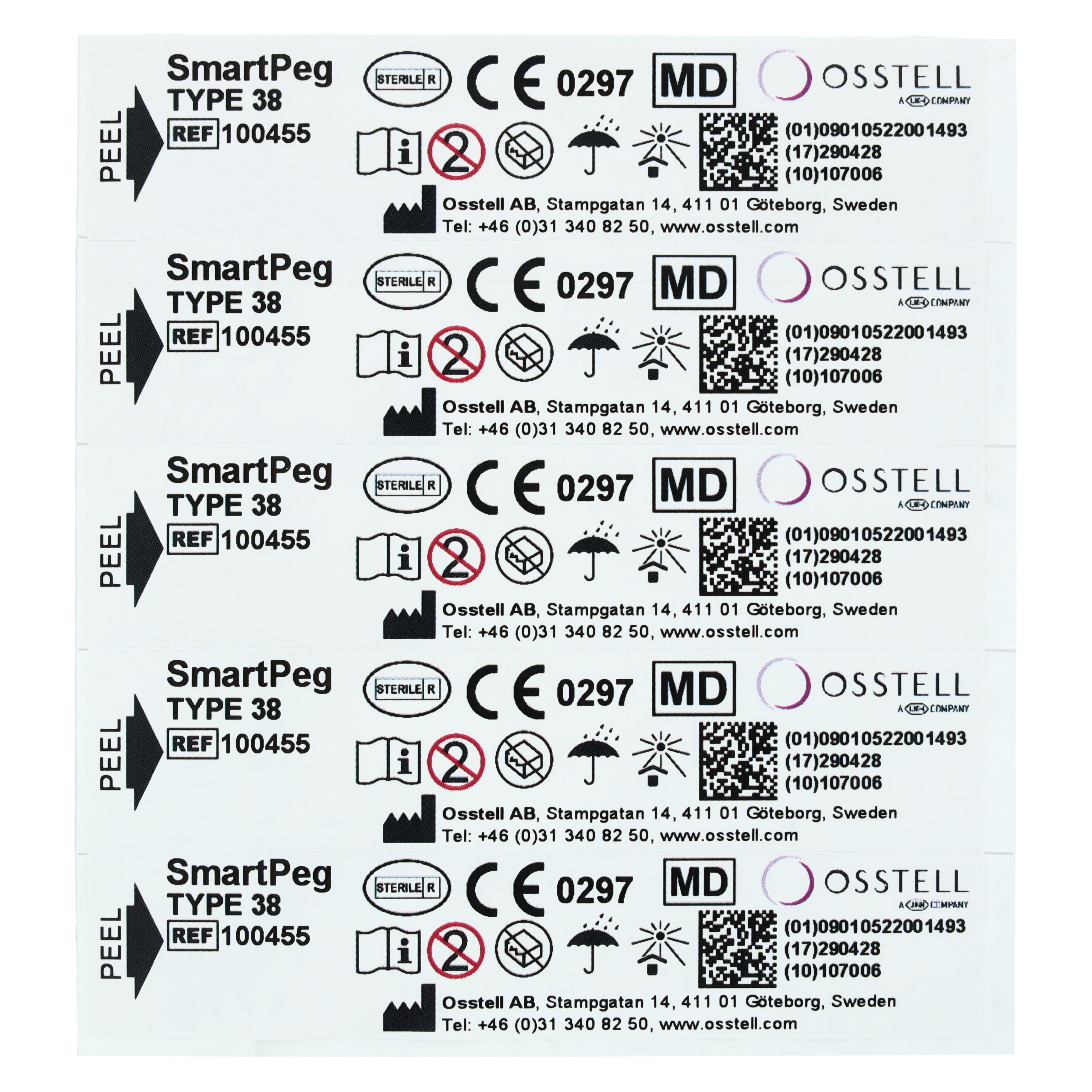 Osstell SmartPeg Type 38, Single Use, Sterile, Pack of 5, #100455 thumbnail 3