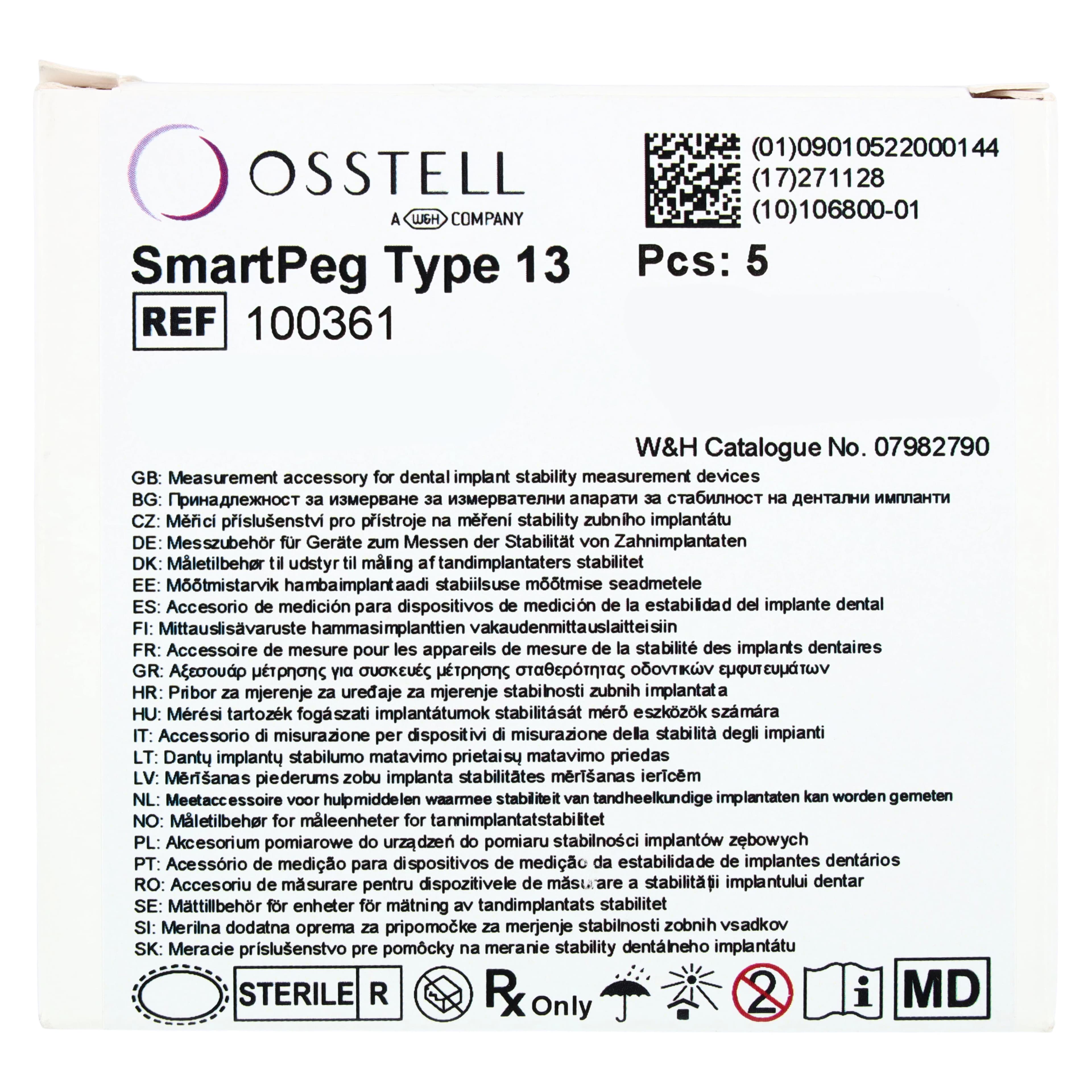 SmartPeg Type 13, Single Use Sterile, Non-Latex, 5/Pack thumbnail 5