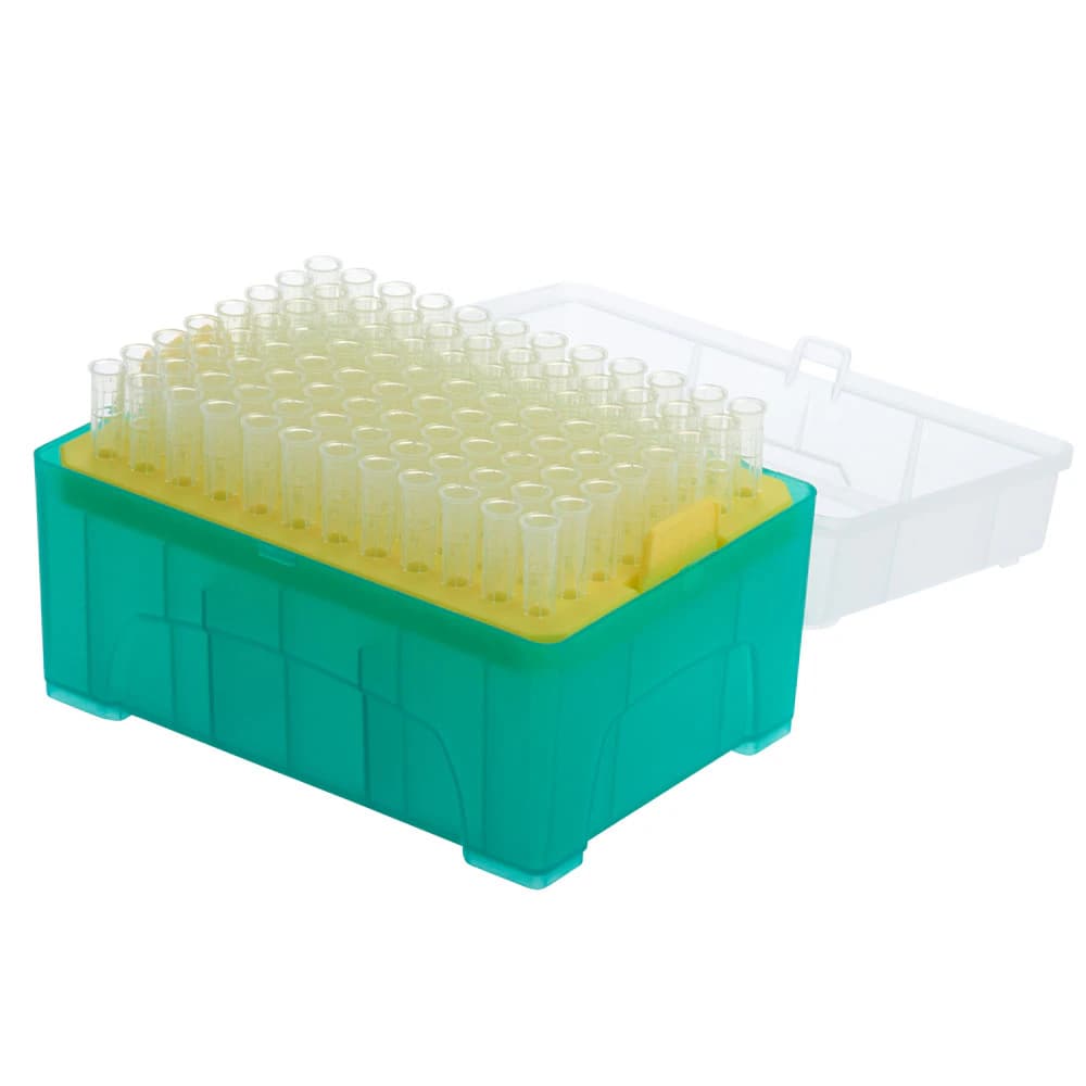 Celltreat Scientific 200 µL Low Retention Filter Pipette Tips, Sterile, Racked, 960/Case - TIPS 200UL LOW RTN FLTR RACK - Image 1