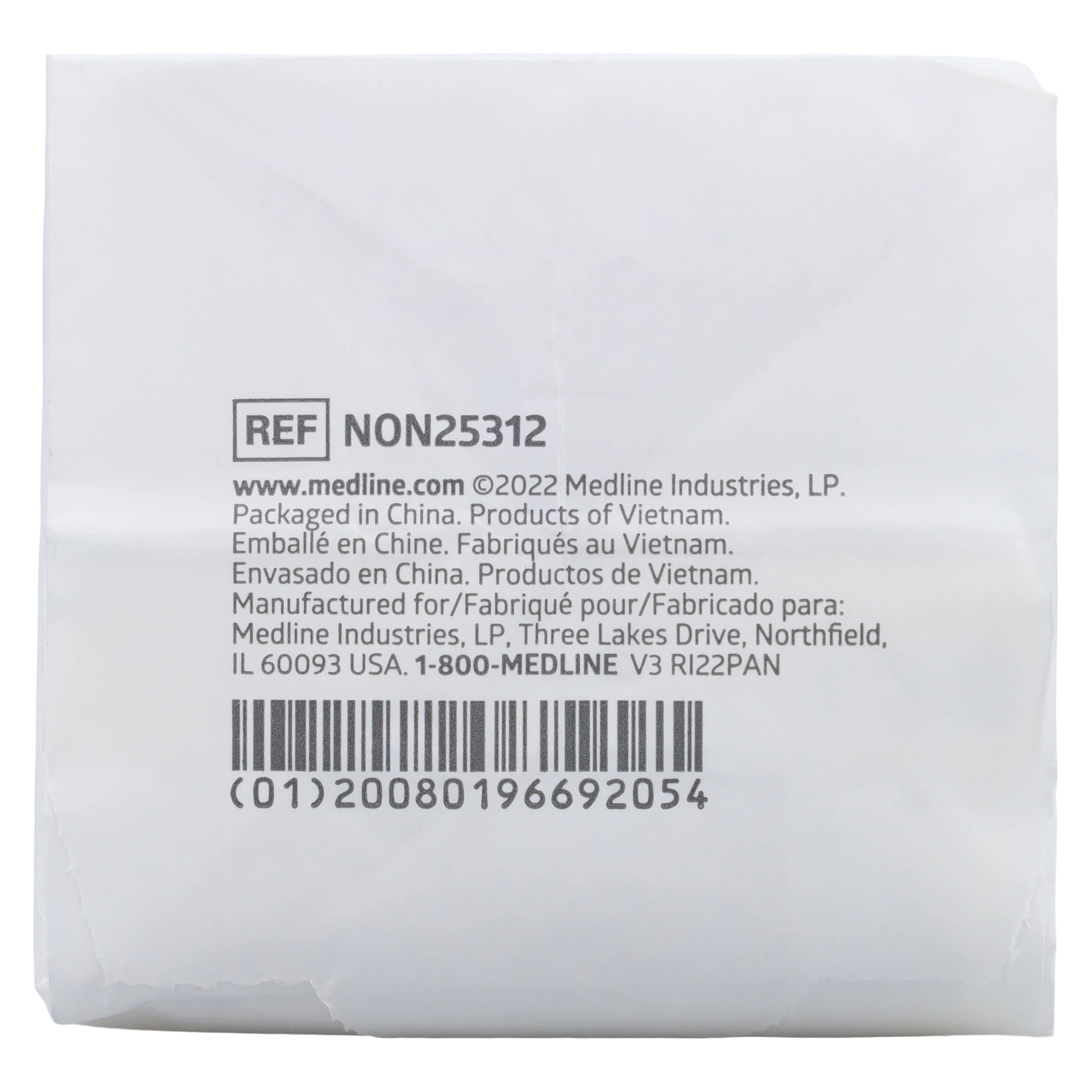 Medline Gauze Sponge Woven, Non-Sterile, 12-Ply, 3x3", 100% Cotton, Latex-Free thumbnail 4