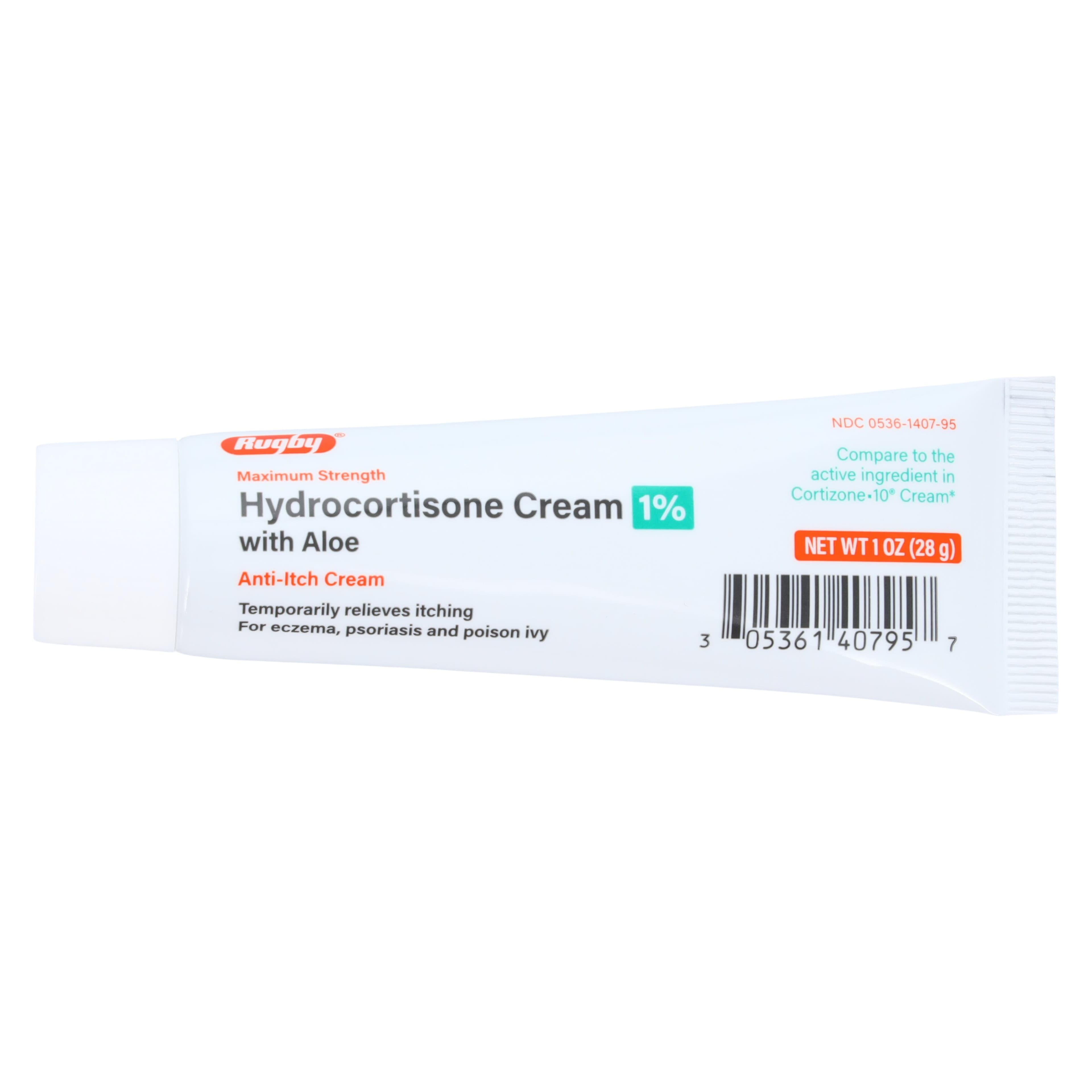Hydrocortisone Cream with Aloe, 1%, 1 oz Tube thumbnail 2