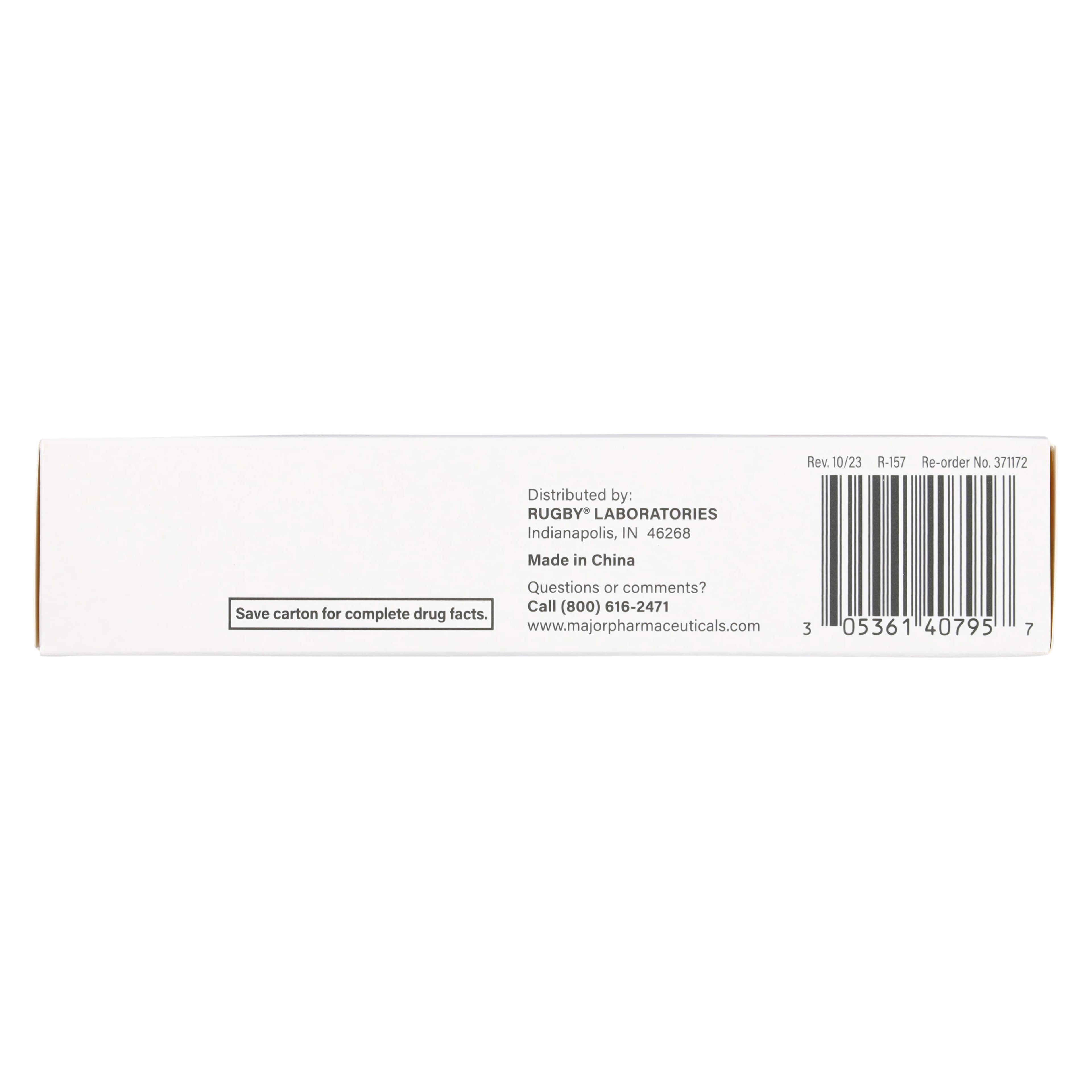 Hydrocortisone Cream with Aloe, 1%, 1 oz Tube thumbnail 5